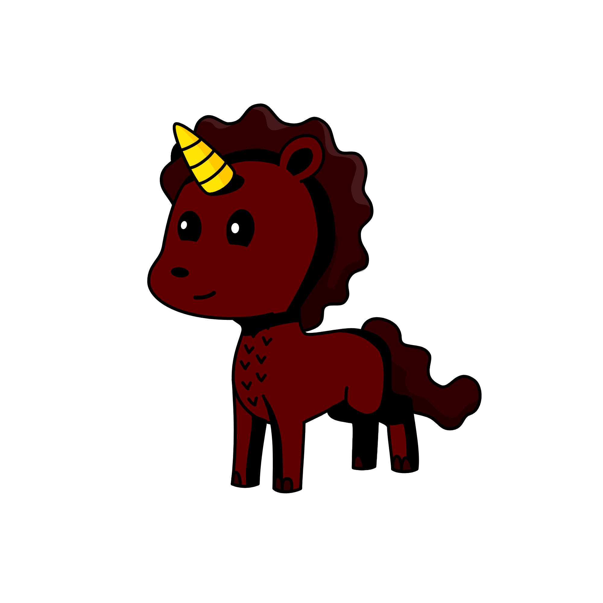 Teddycorn, the unicorn