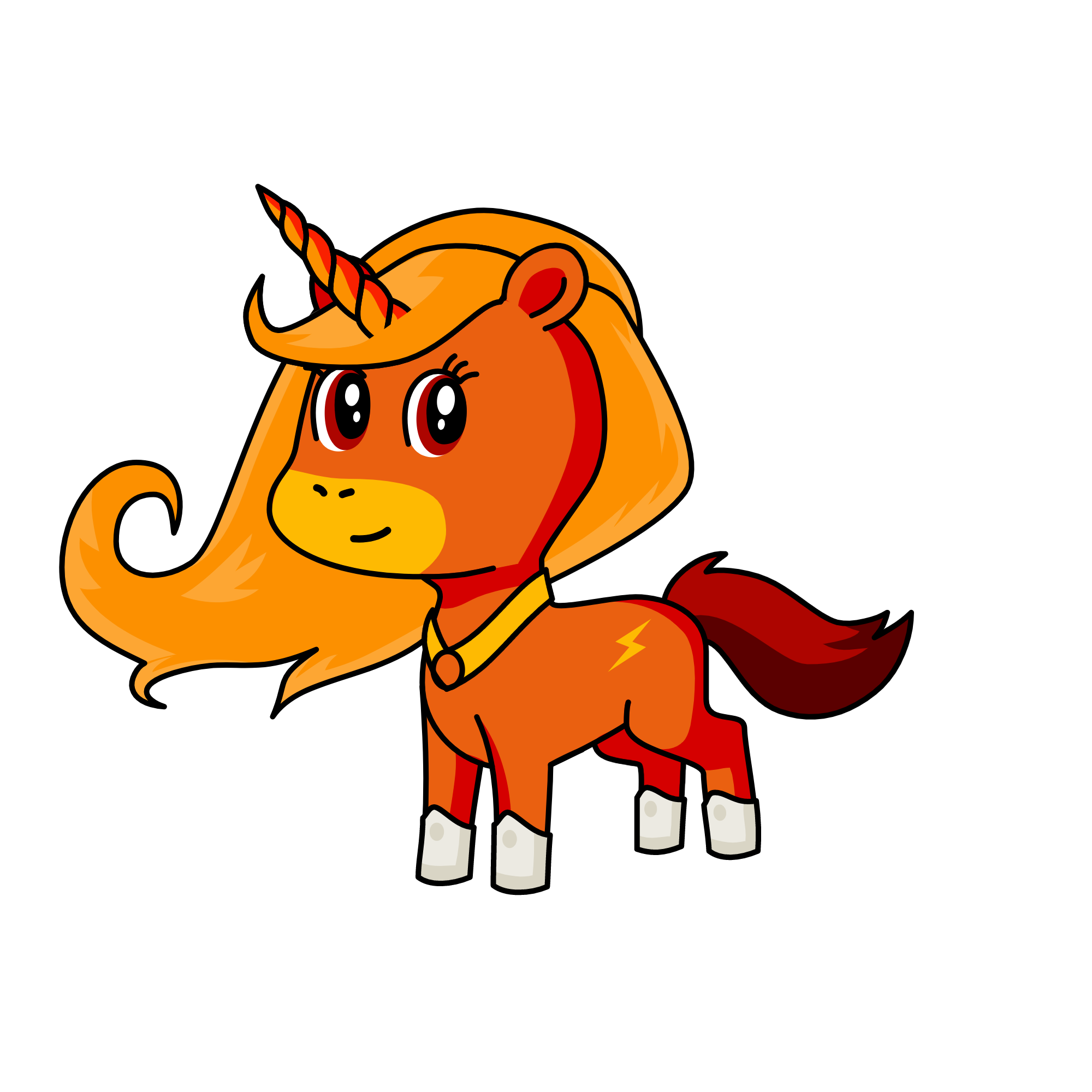 Sunshine, the unicorn