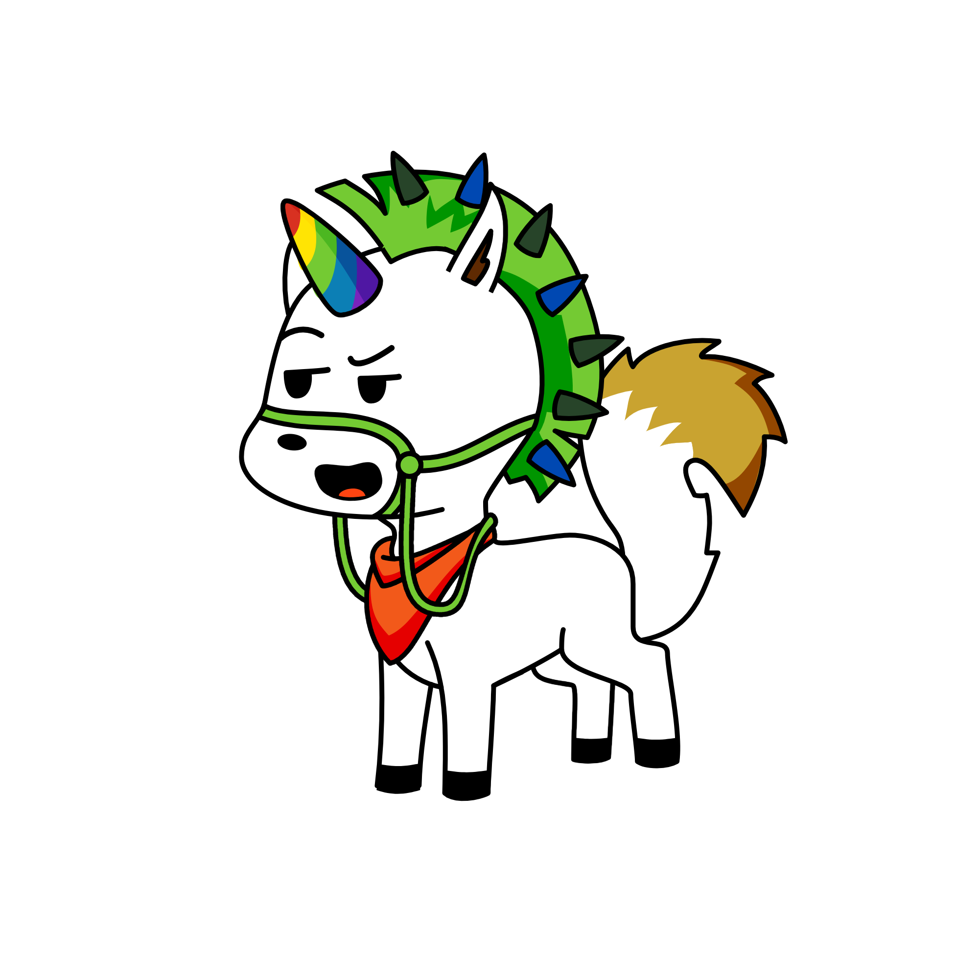 Morgicorn, the unicorn