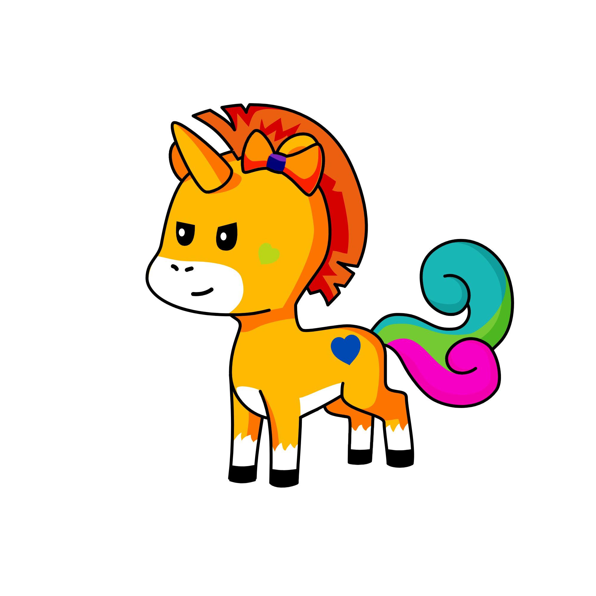 you stenk, the unicorn