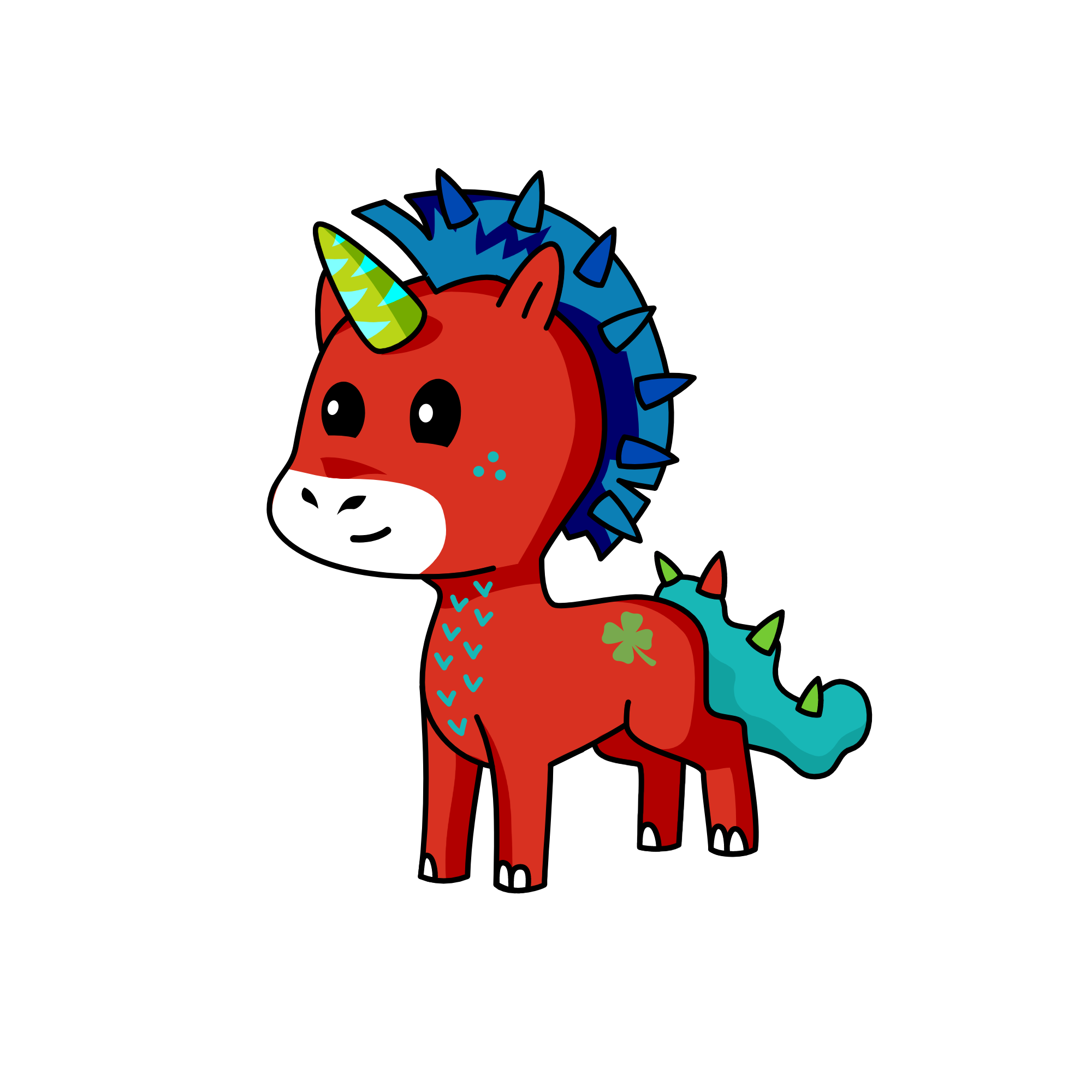 red heads, the unicorn