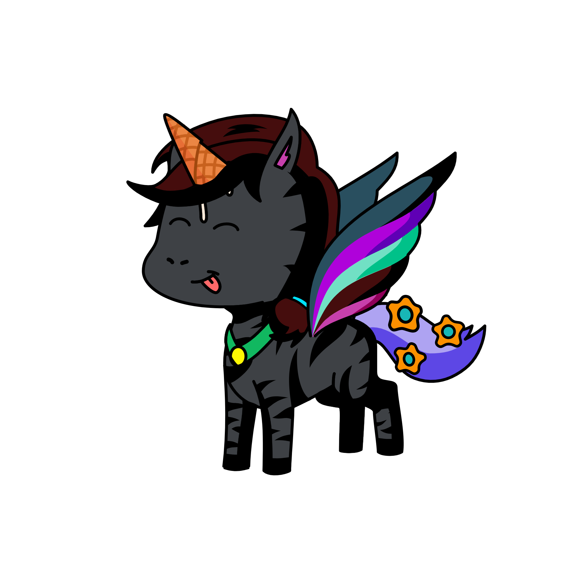 Sky, the unicorn