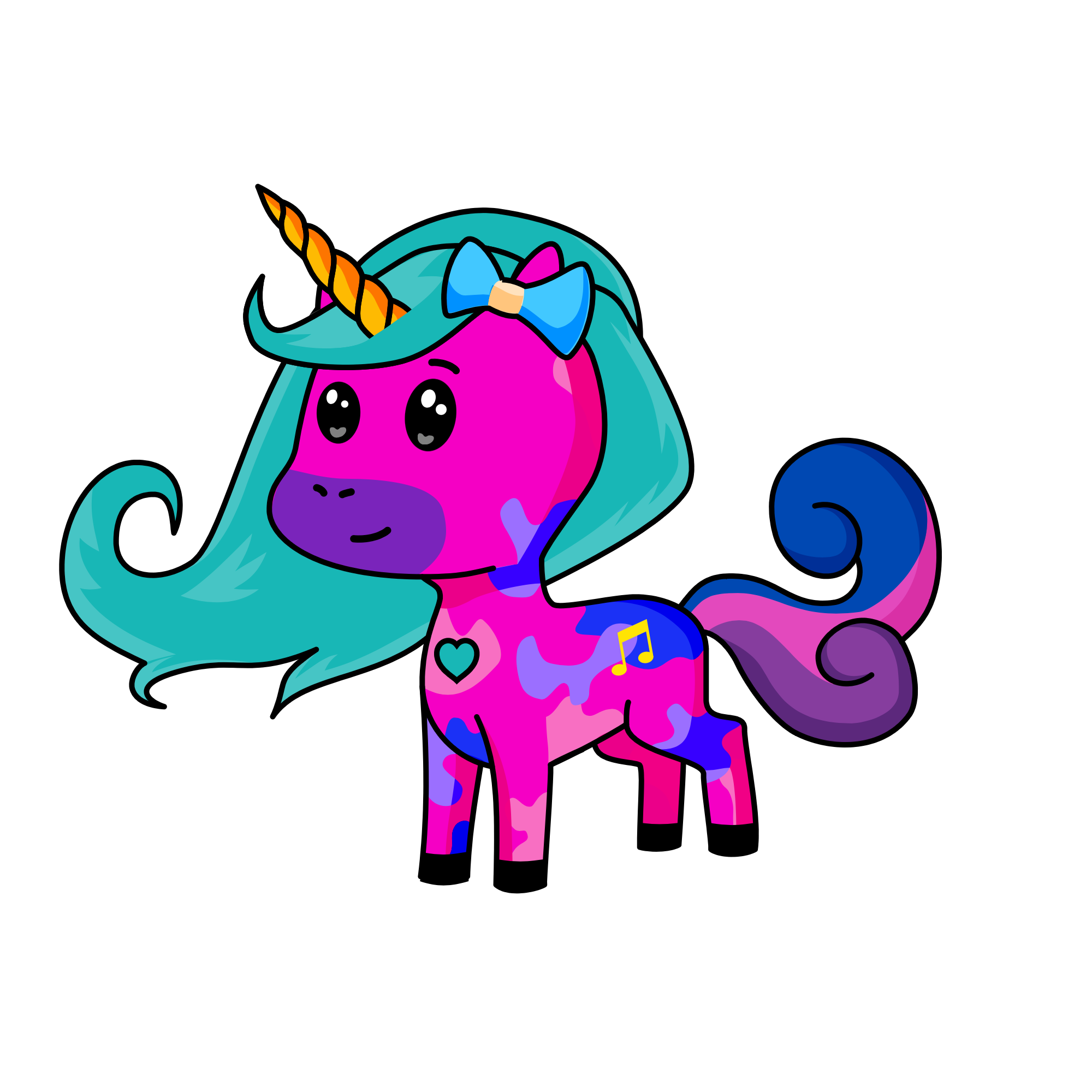 Musical , the unicorn