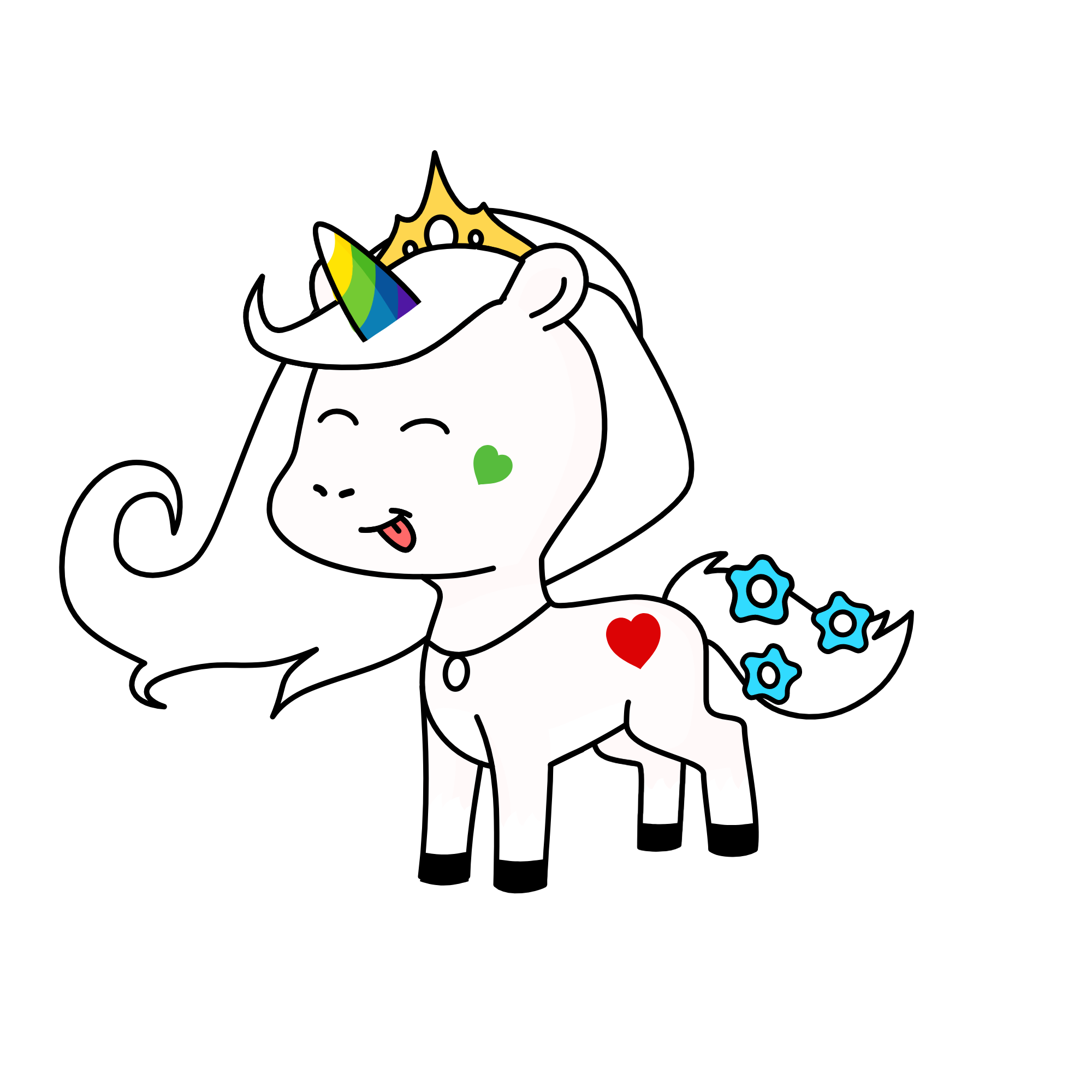 cutey, the unicorn
