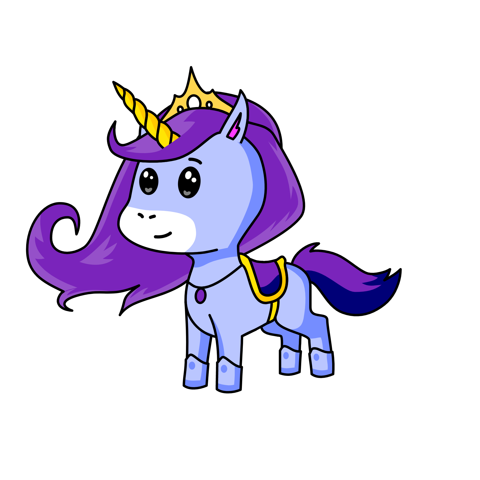 Selene The Unicorn Princess of the Stars, the unicorn