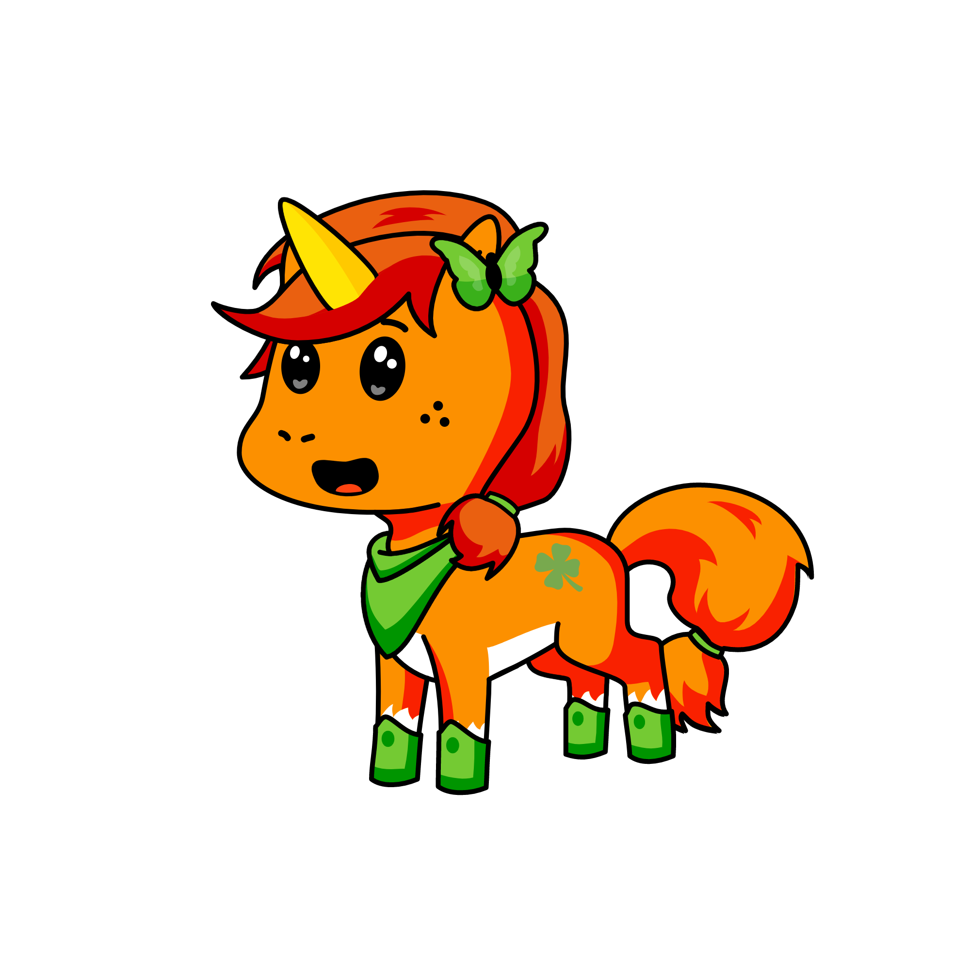 Fern the Unicorn Apple Supplyer, the unicorn