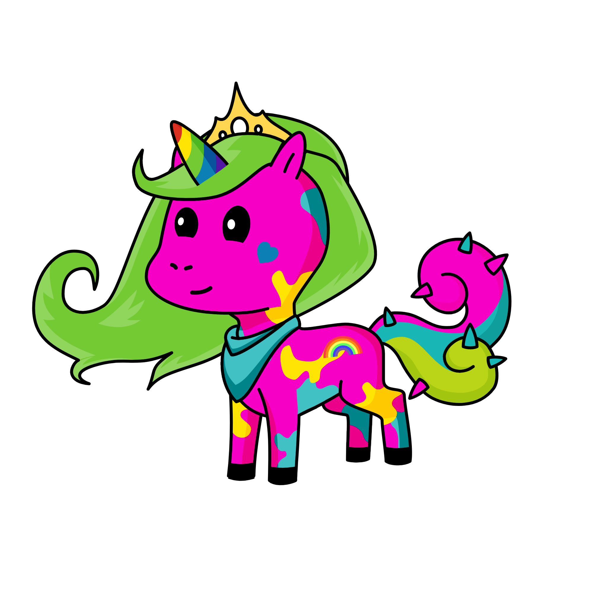 LuLu The Princesses Best Friend, the unicorn