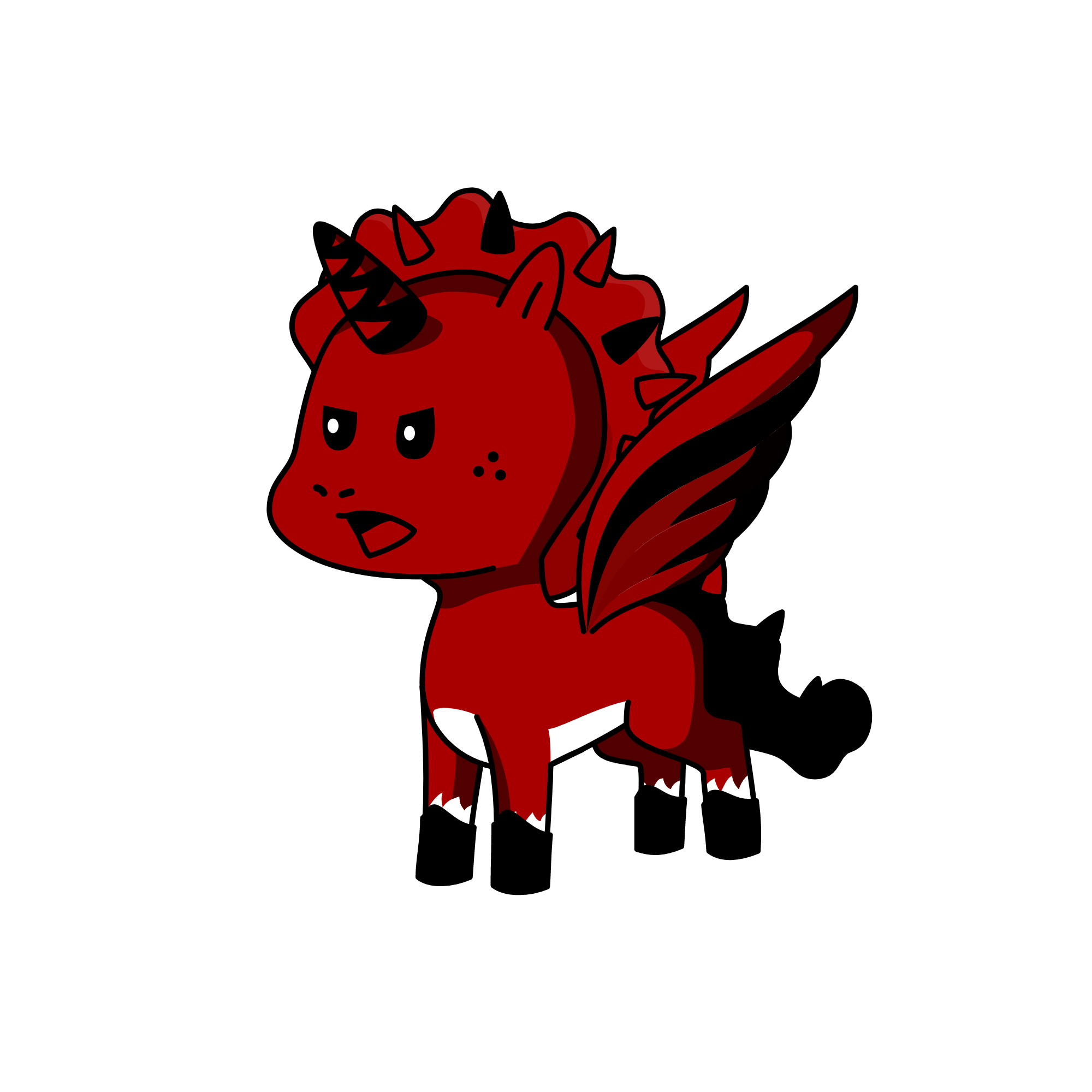 Demon Pony, the unicorn