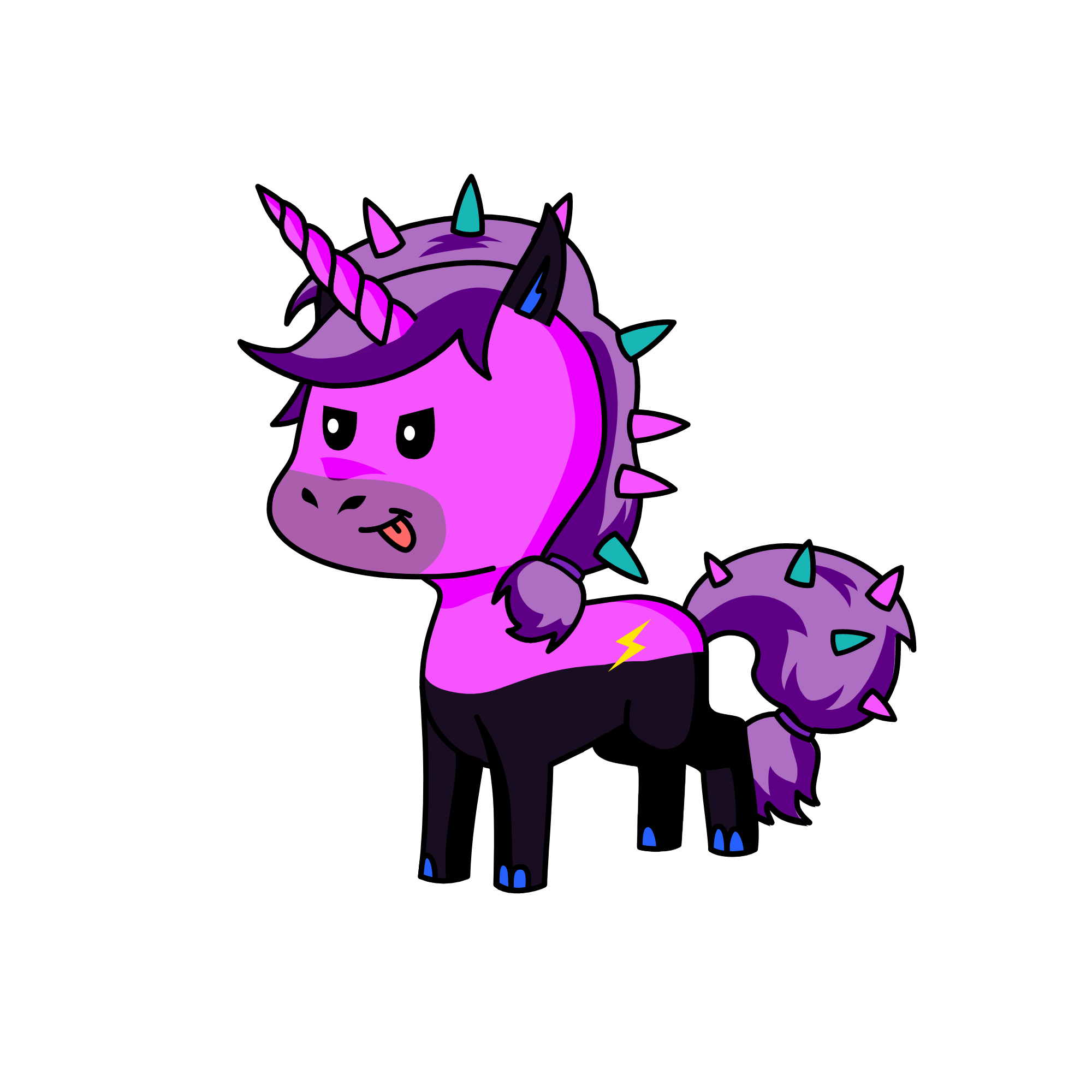 Sparks, the unicorn