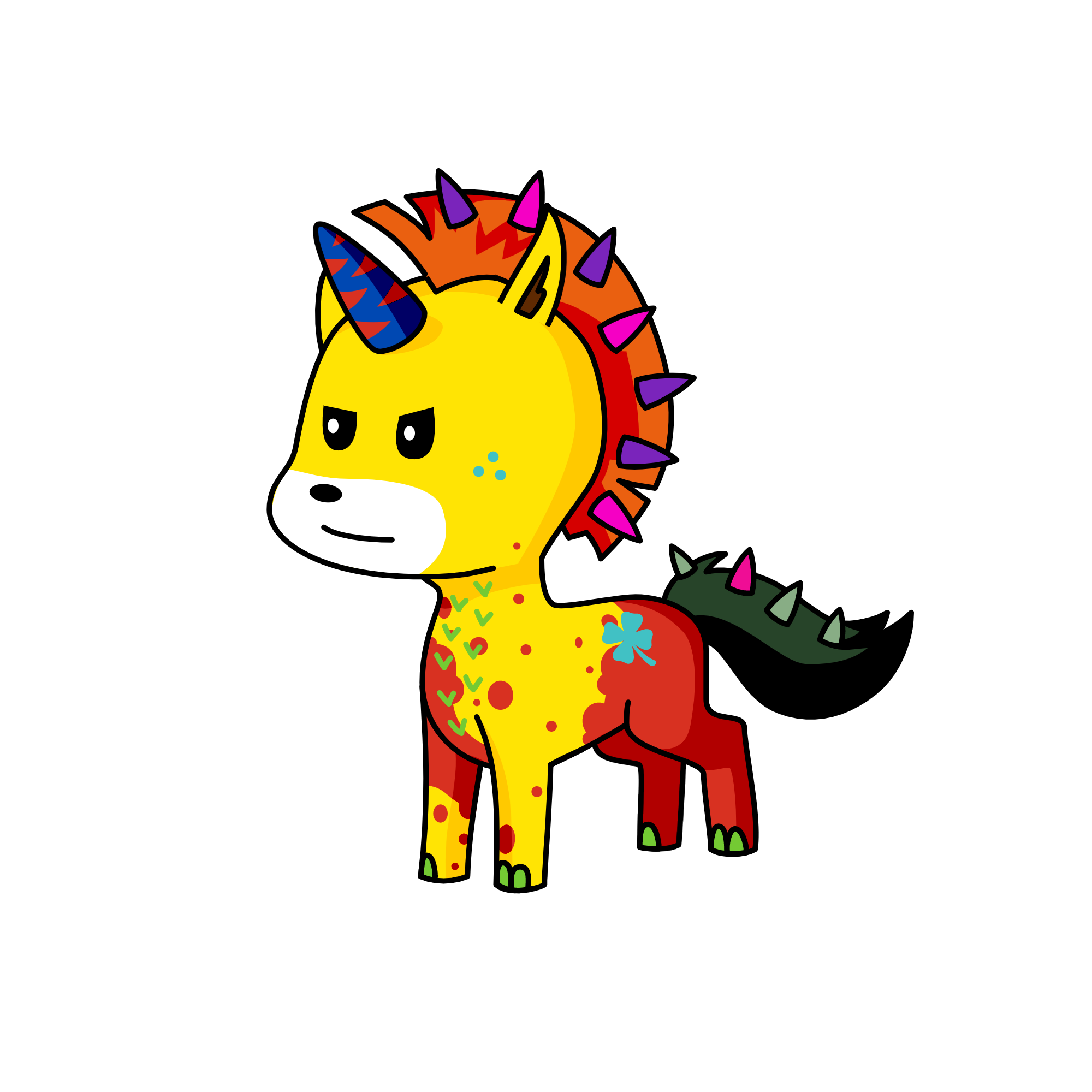 horror, the unicorn