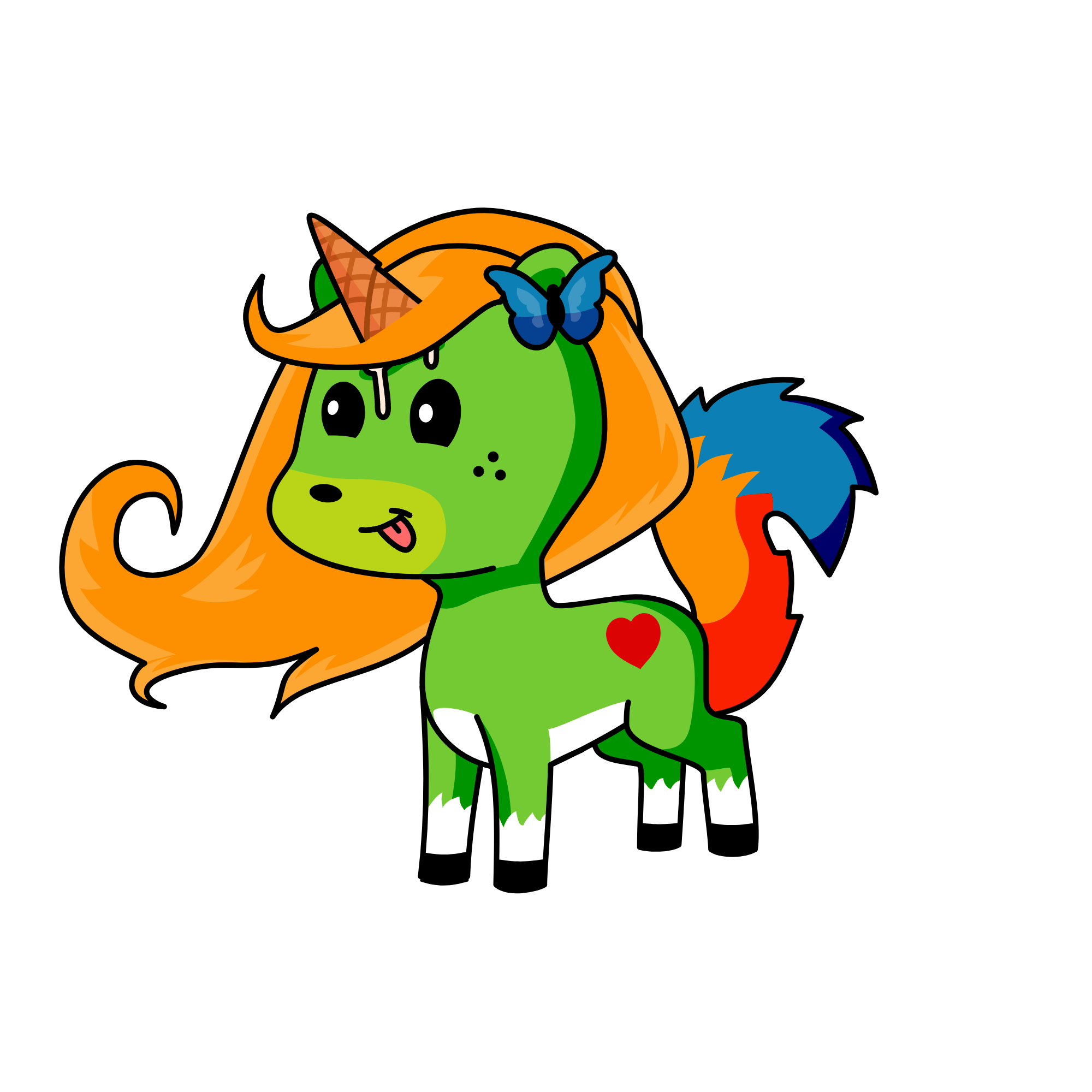 šudas, the unicorn