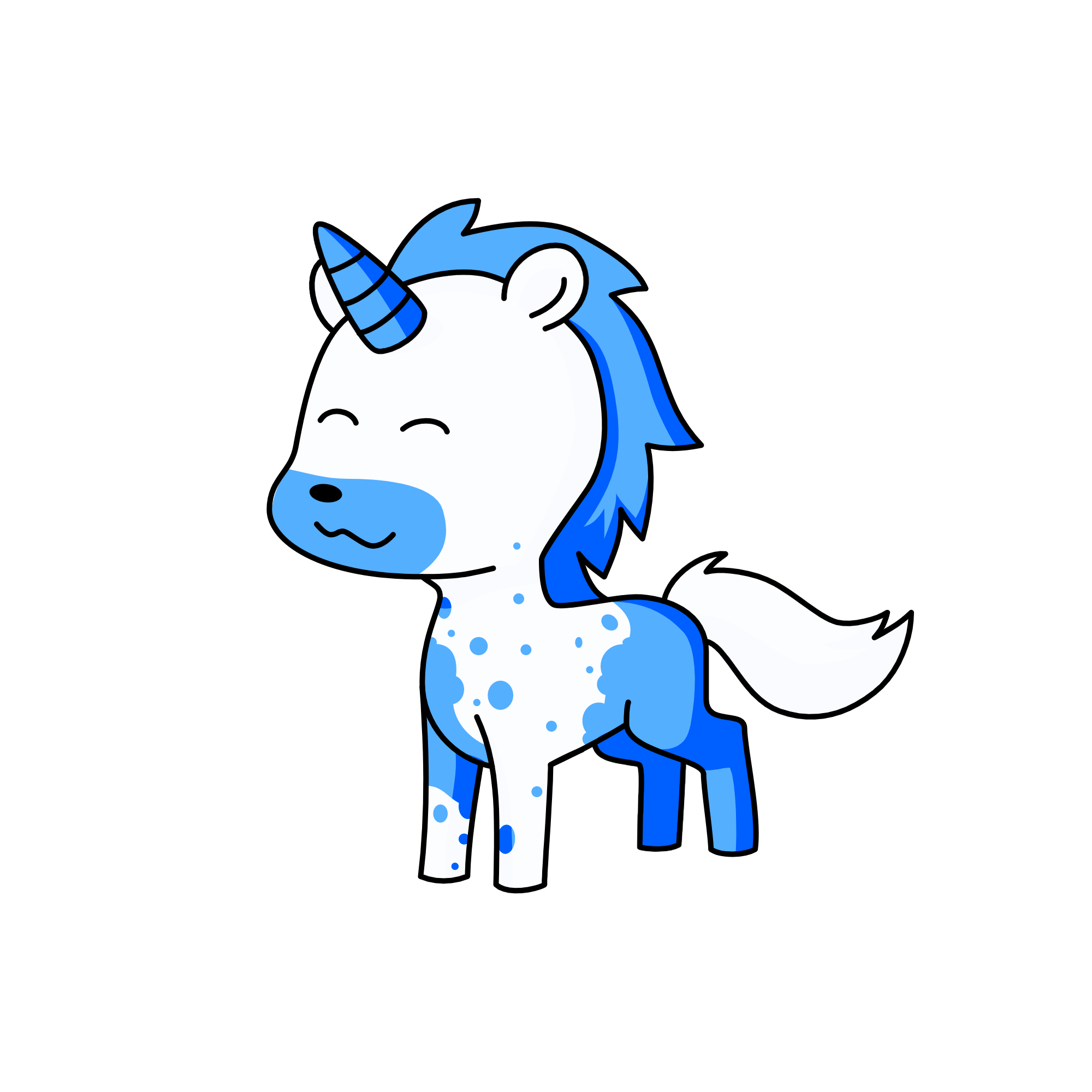 Snowy, the unicorn