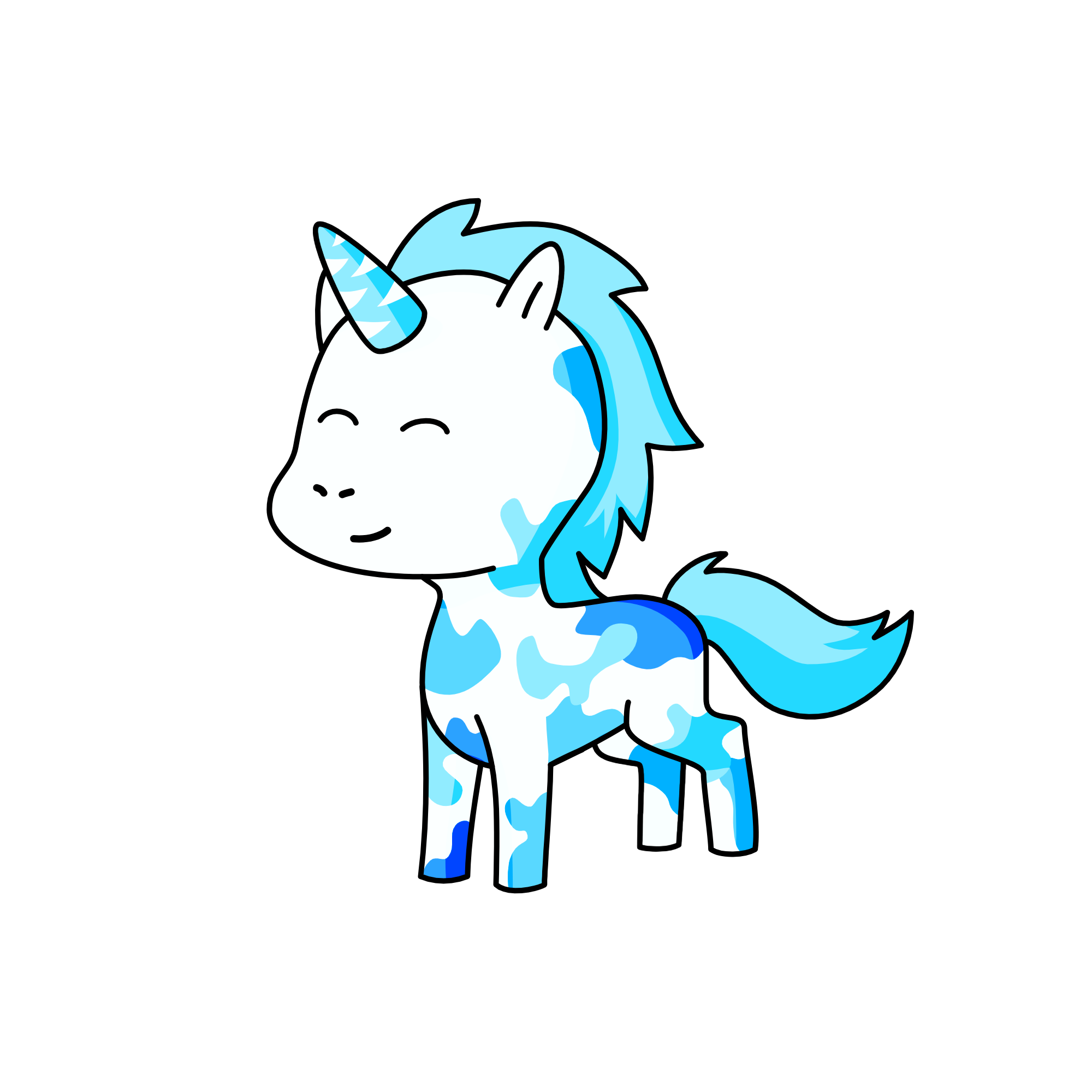 Sky, the unicorn