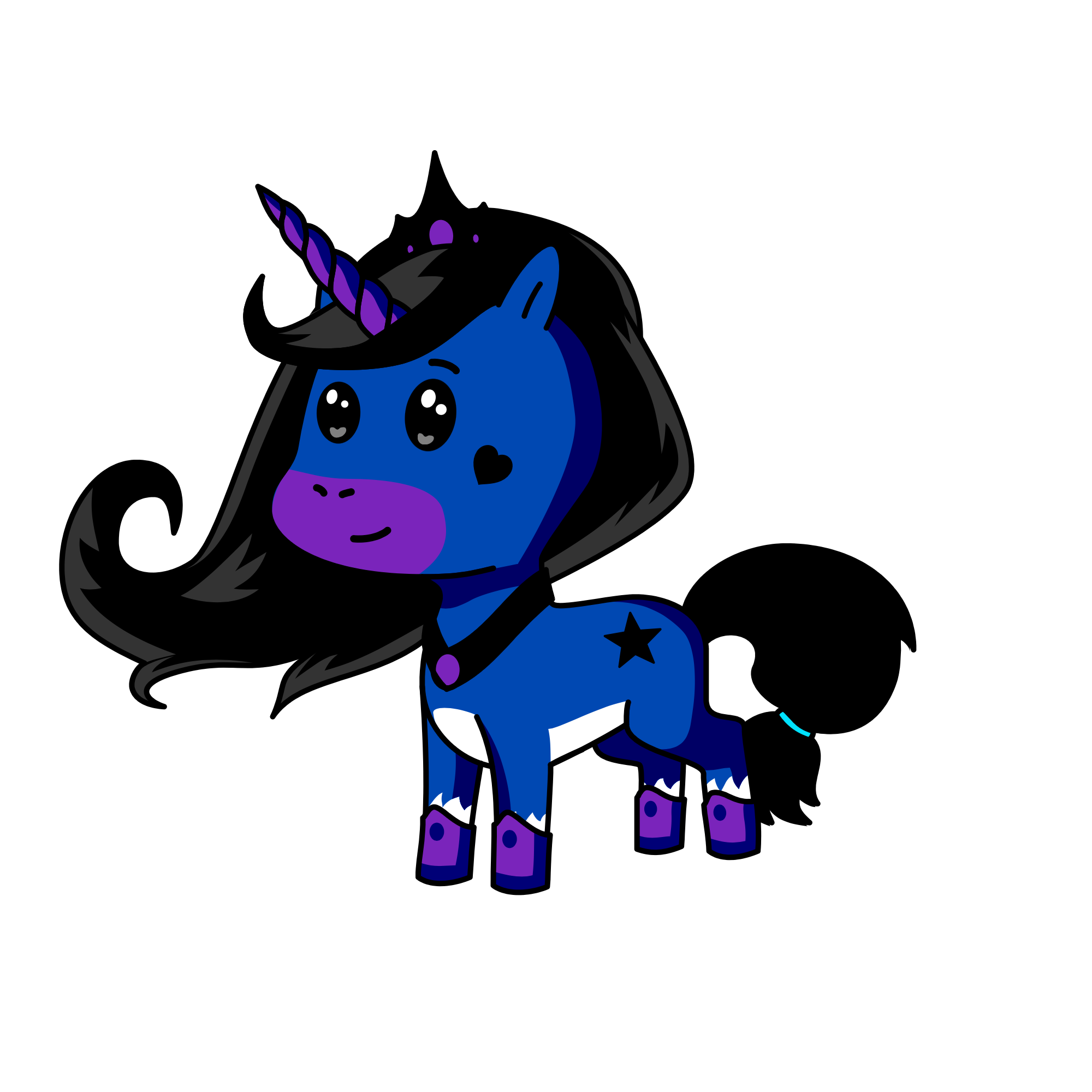 Moonlight , the unicorn