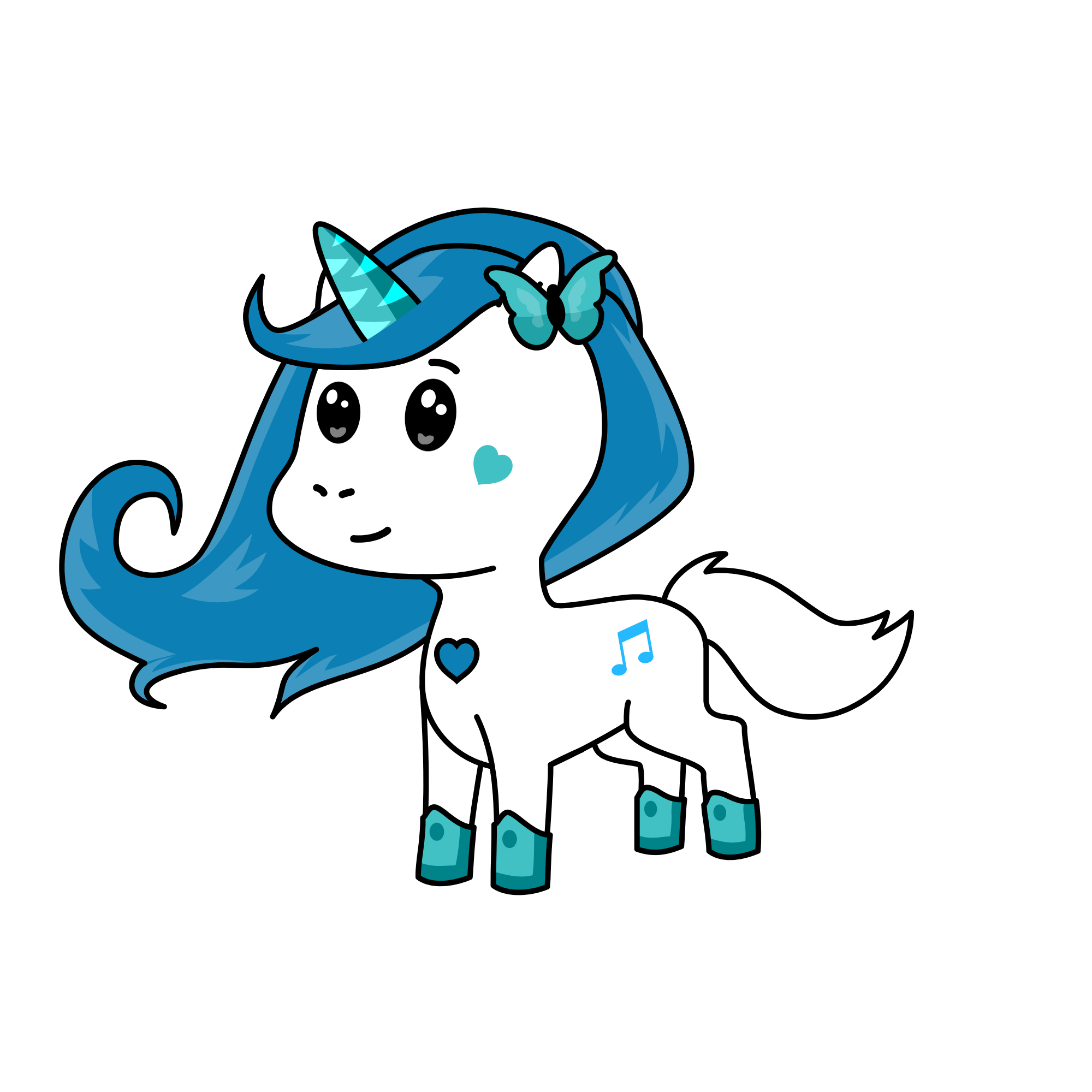 Singer, the unicorn