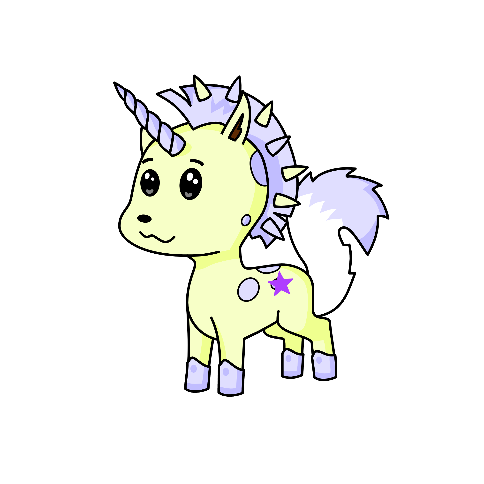 Po, the unicorn