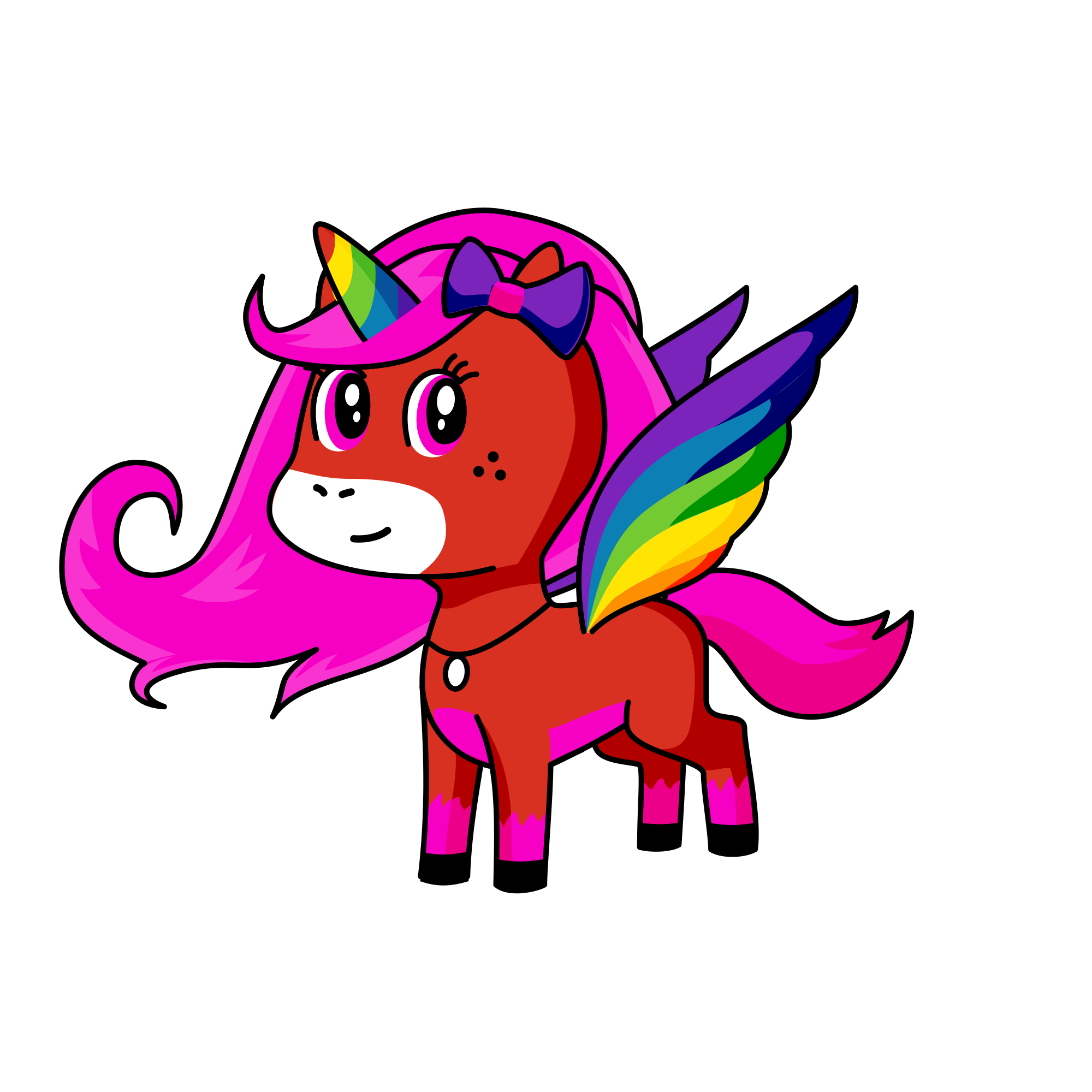 Veda , the unicorn