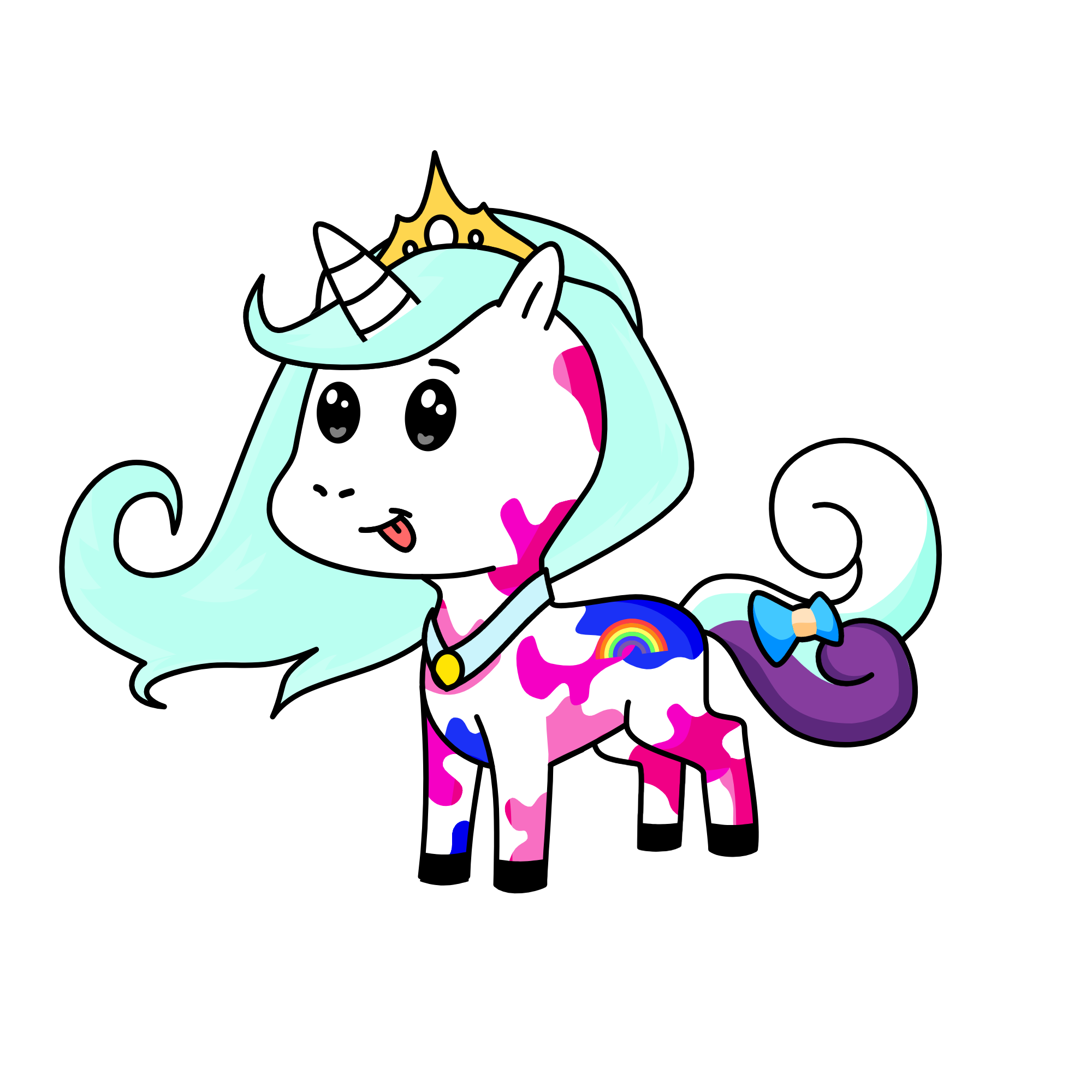 prinsess, the unicorn
