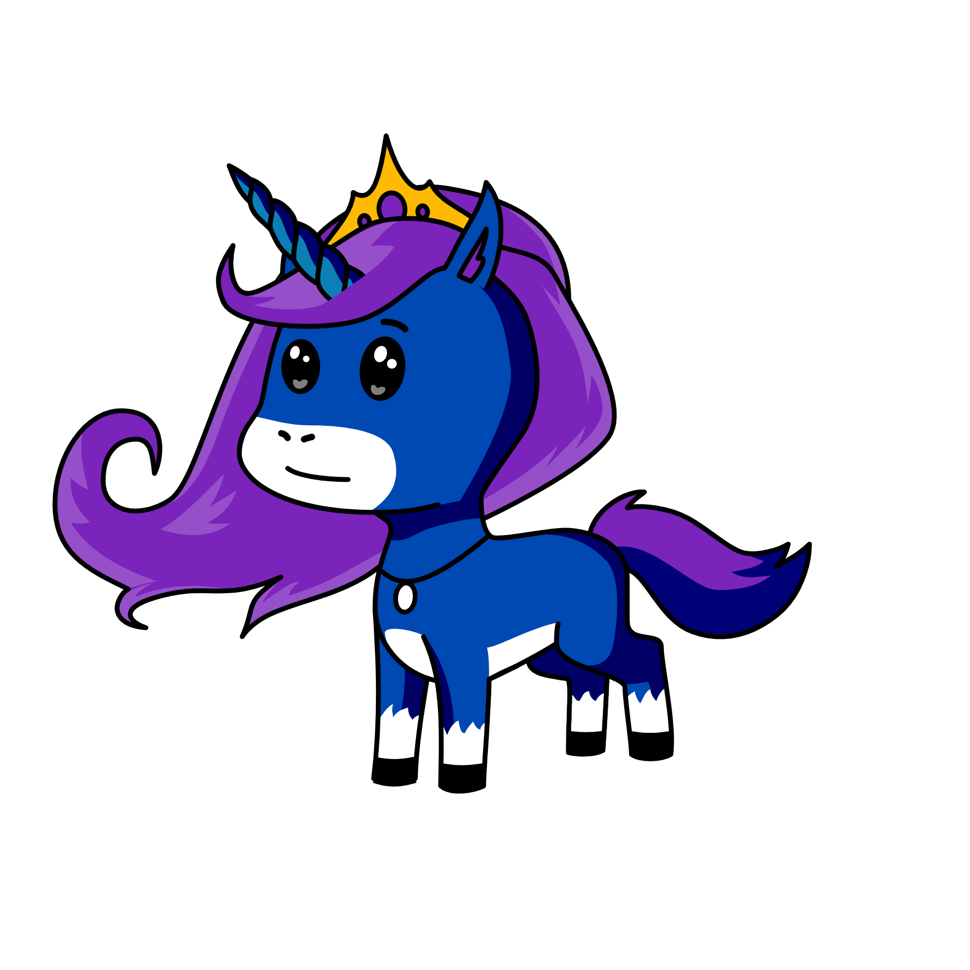 Minight, the unicorn
