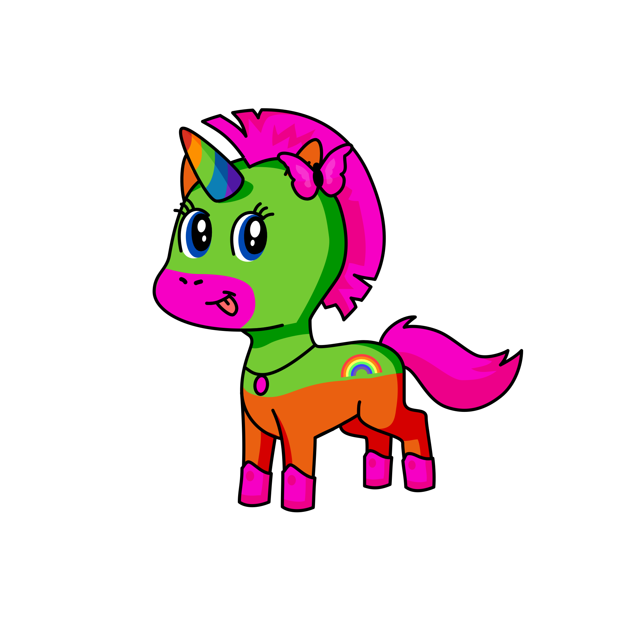 Jana , the unicorn