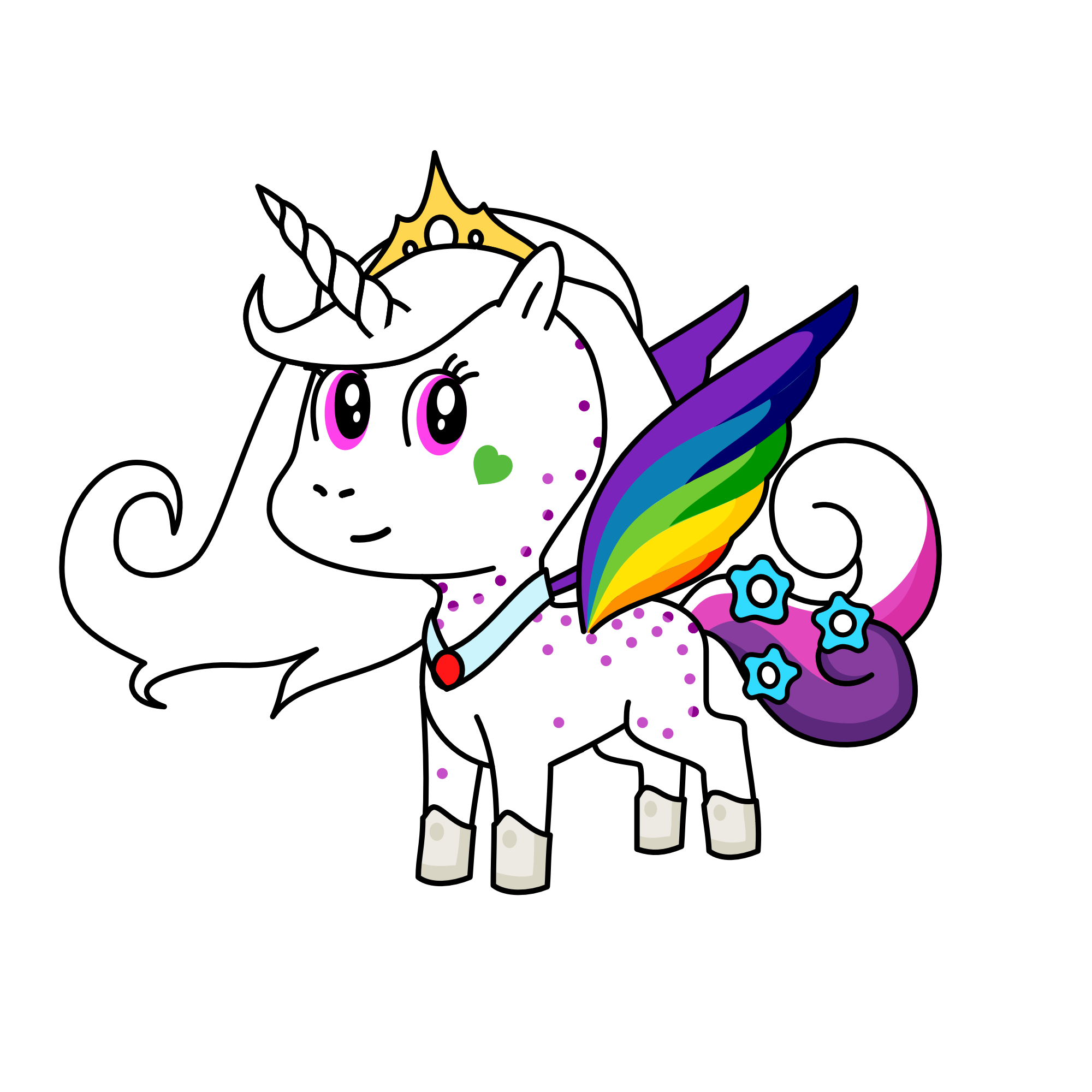 Fiona, the unicorn