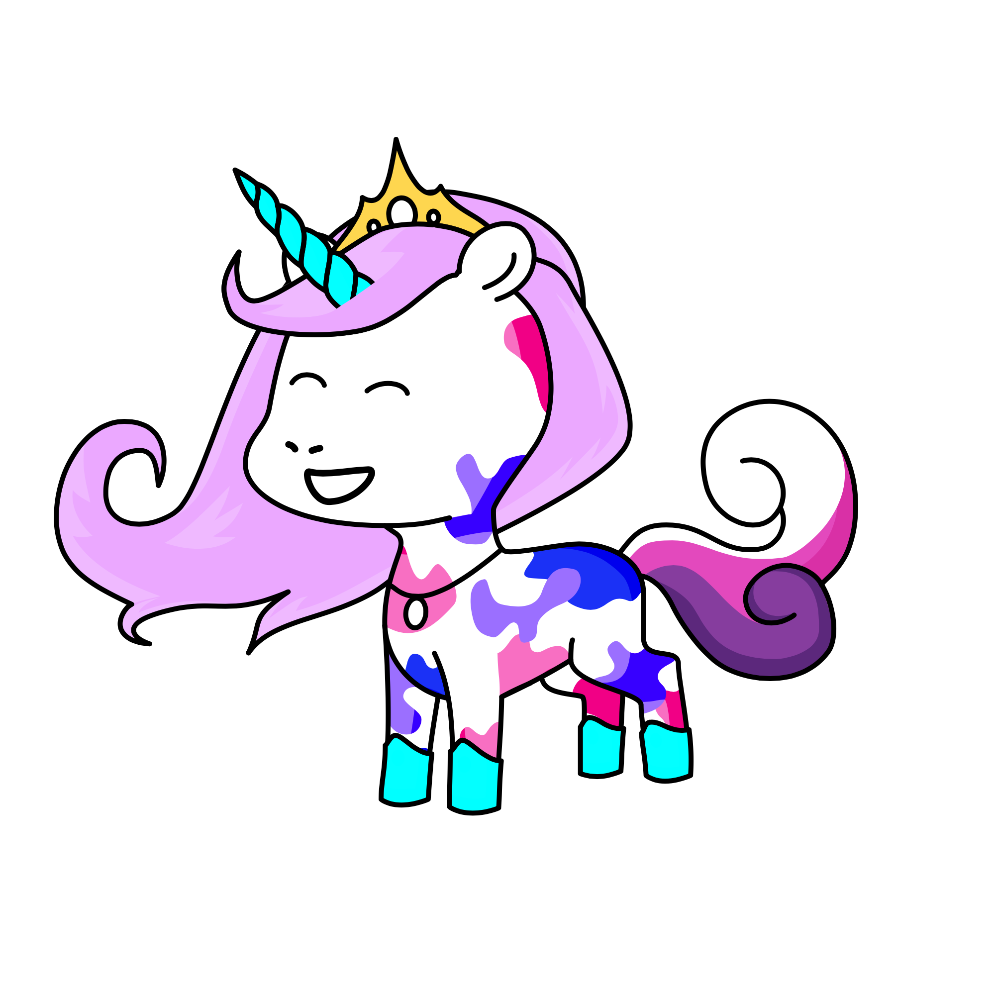 Skye, the unicorn