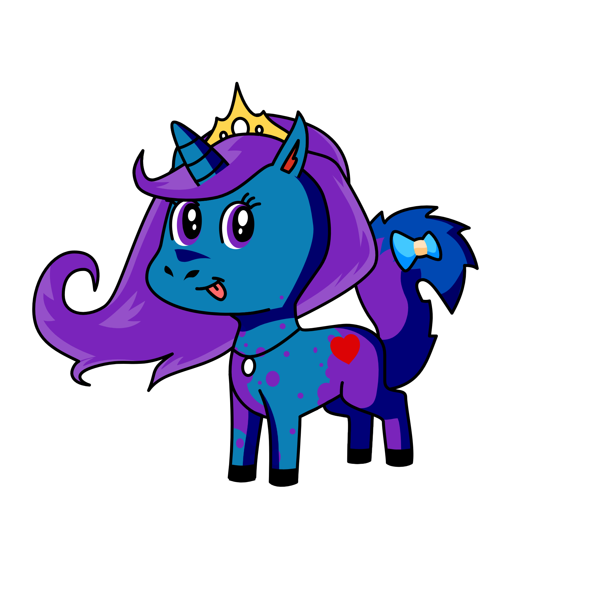 123, the unicorn