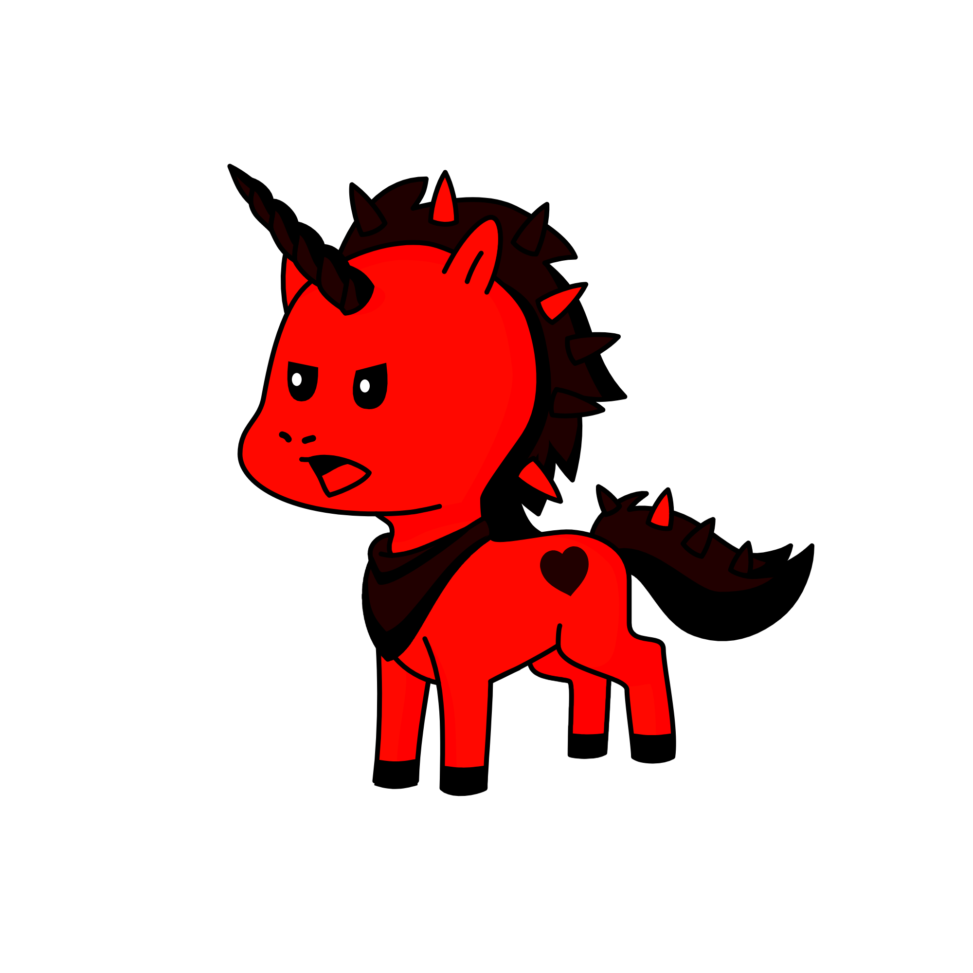 Mars The EvilCorn, the unicorn