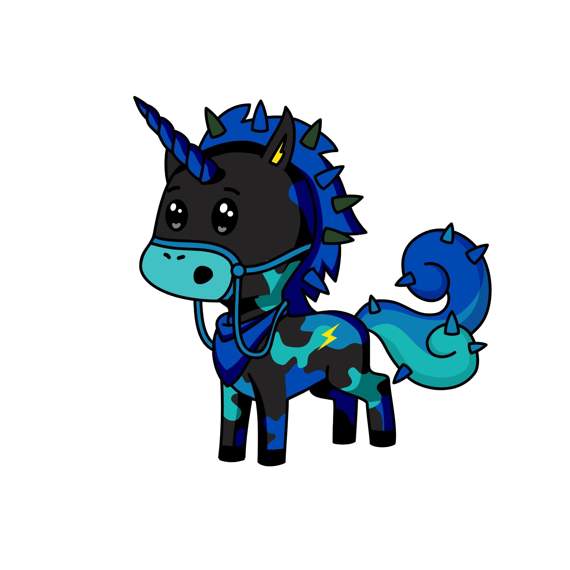lightning, the unicorn