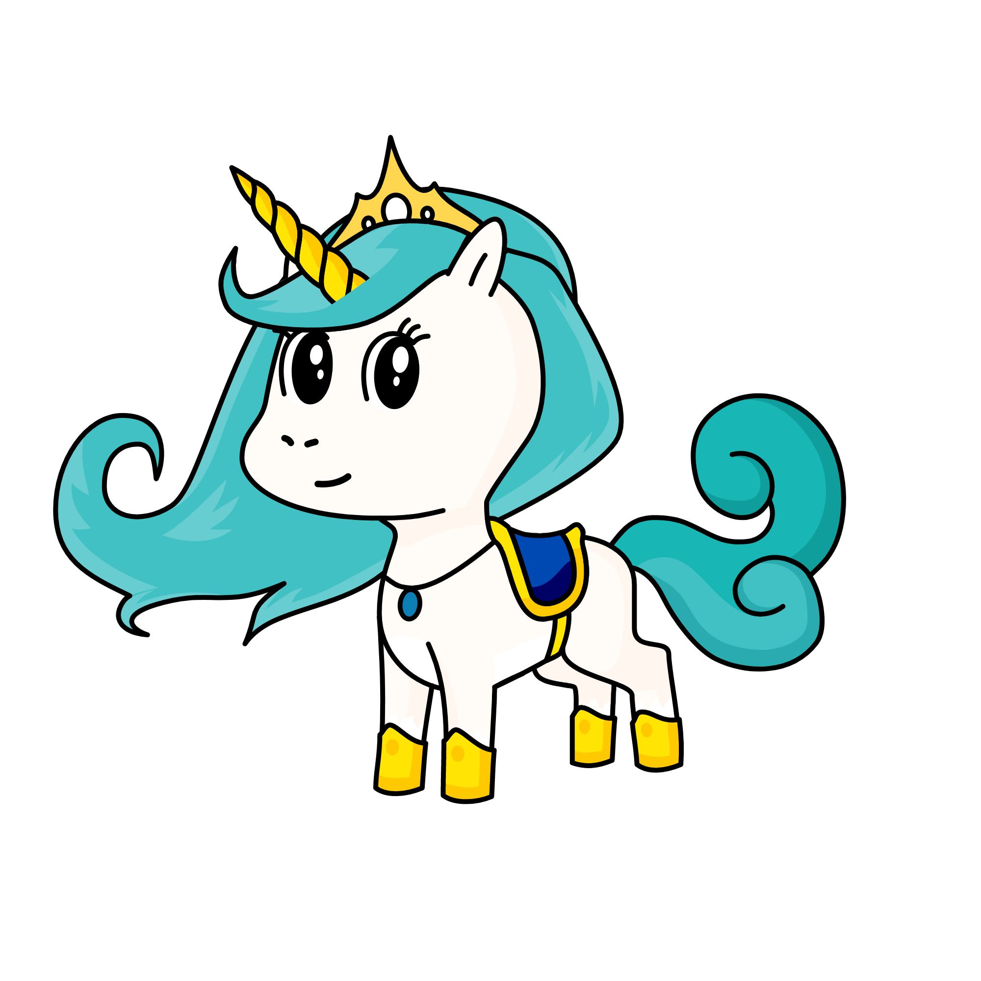 Cloudette Princess of the Clouds, the unicorn
