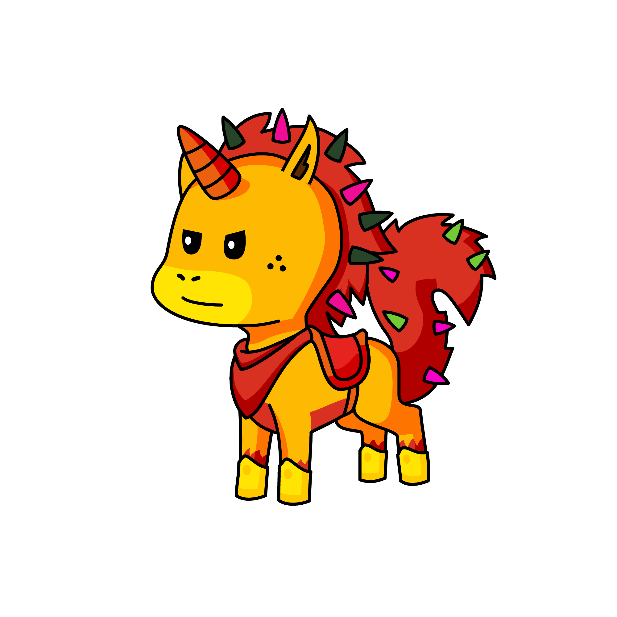 Dessert, the unicorn