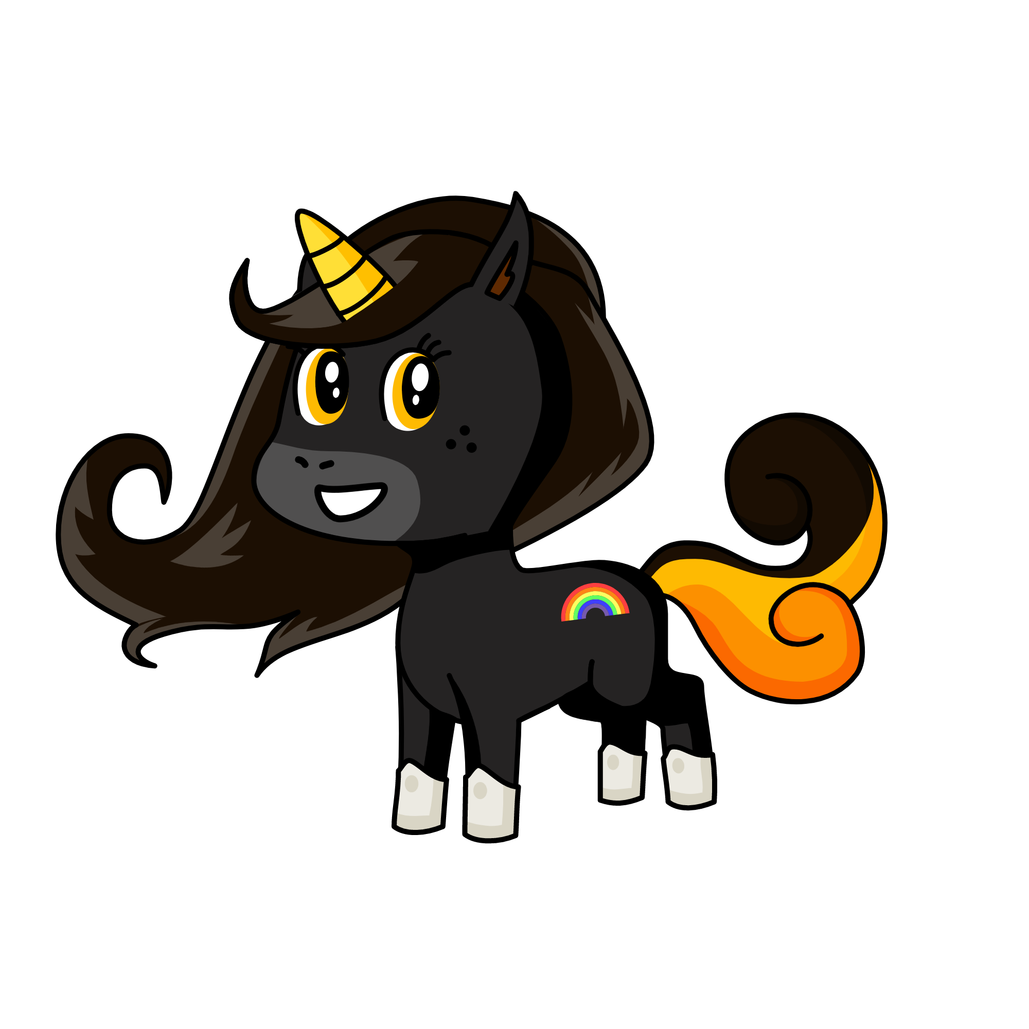 black thunder, the unicorn