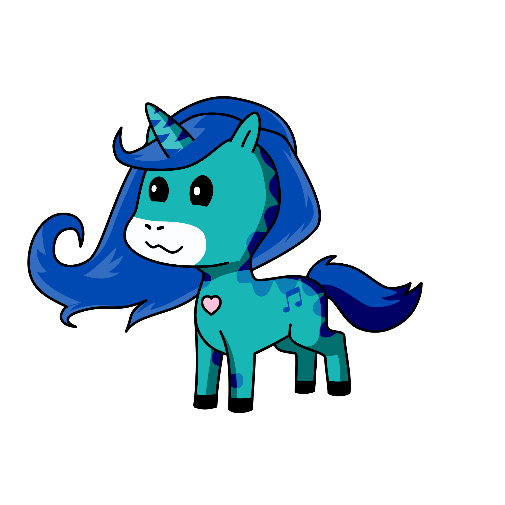 Funneh, the unicorn
