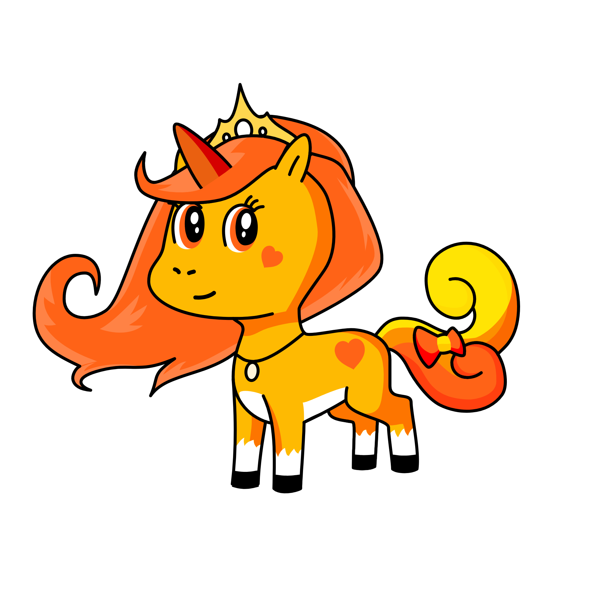 Sandiecorn, the unicorn