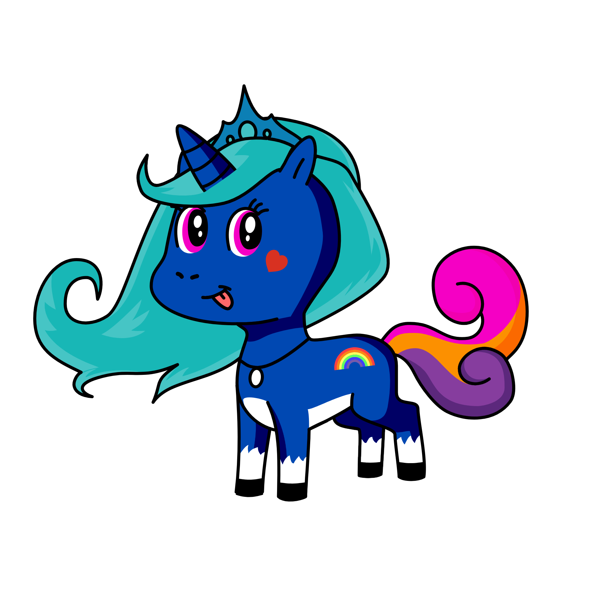 night unicorn, the unicorn