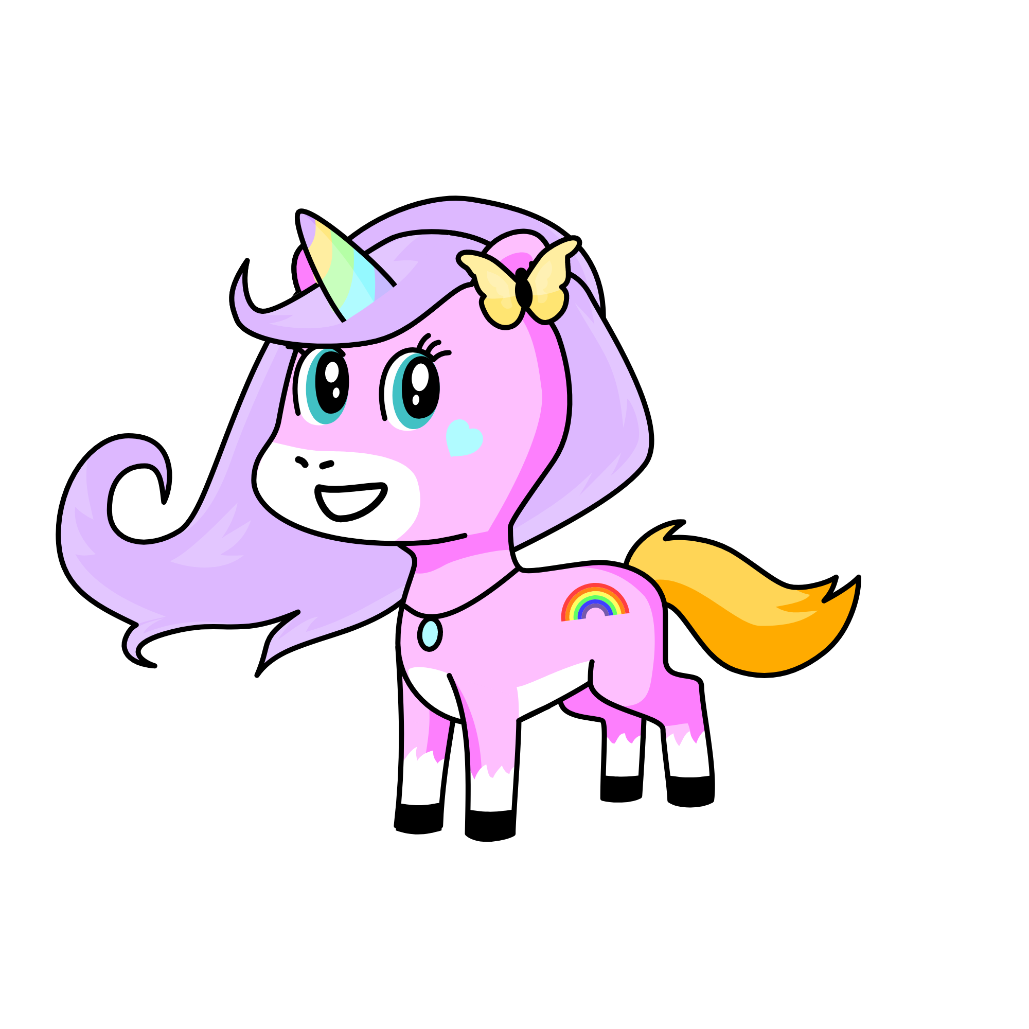 purplie, the unicorn