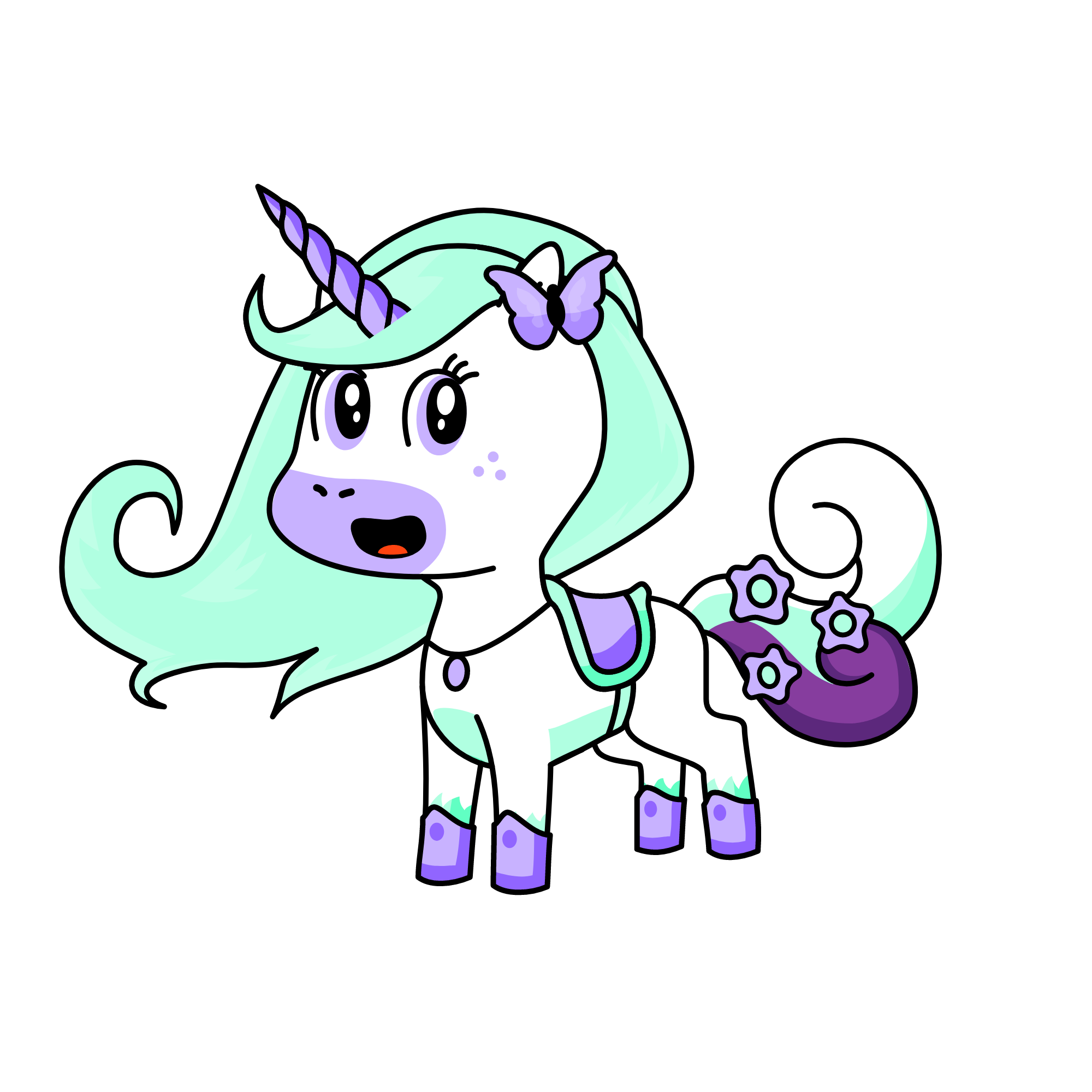 beauty, the unicorn