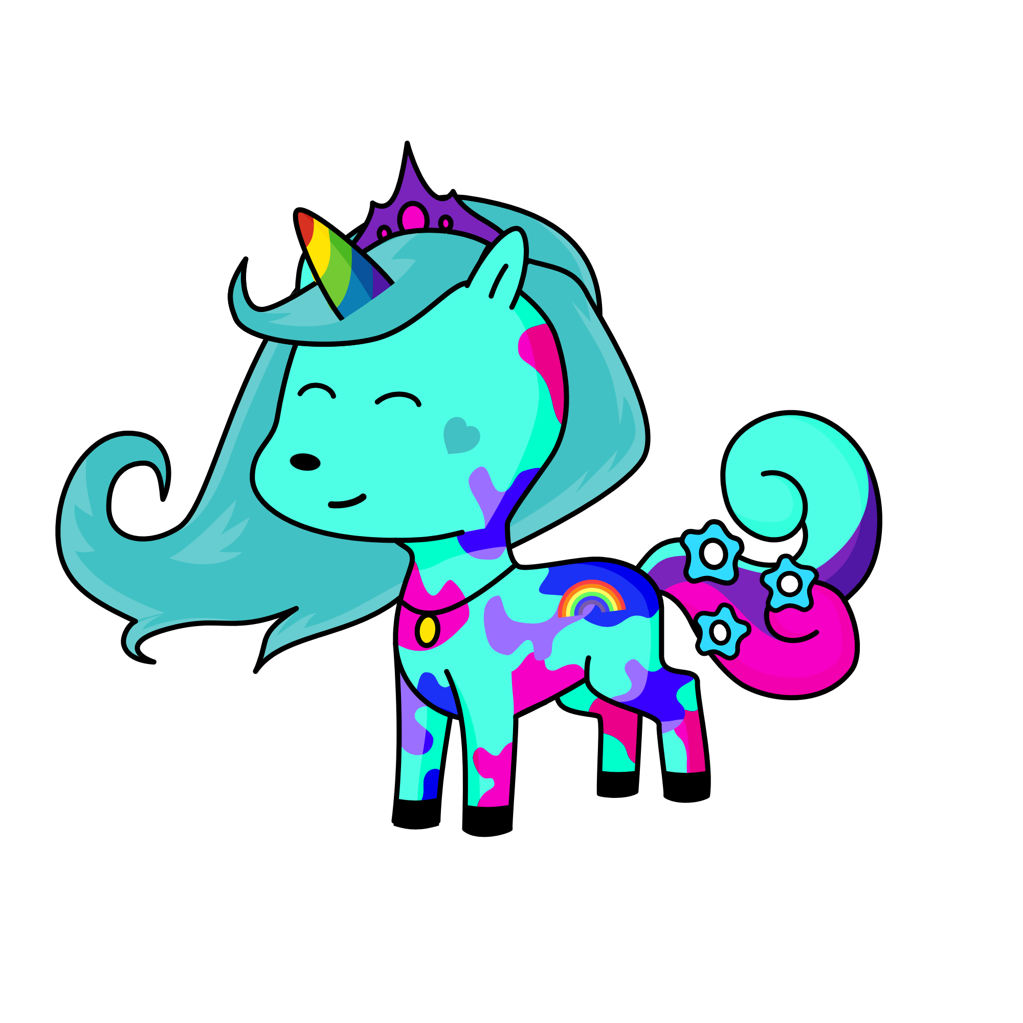 Lola princess of the flying faries, the unicorn