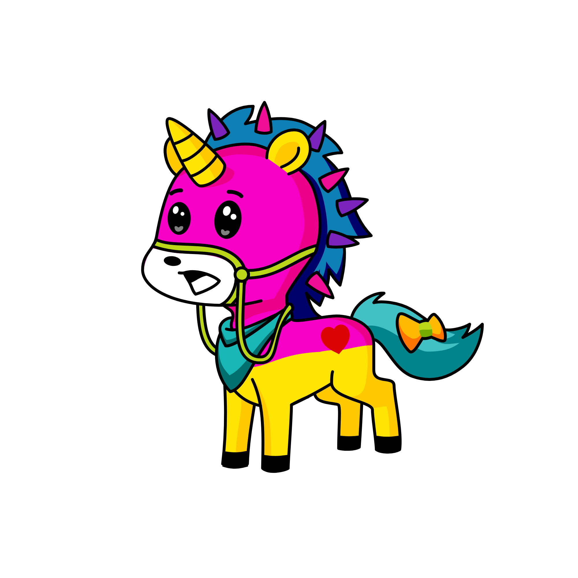 raven, the unicorn