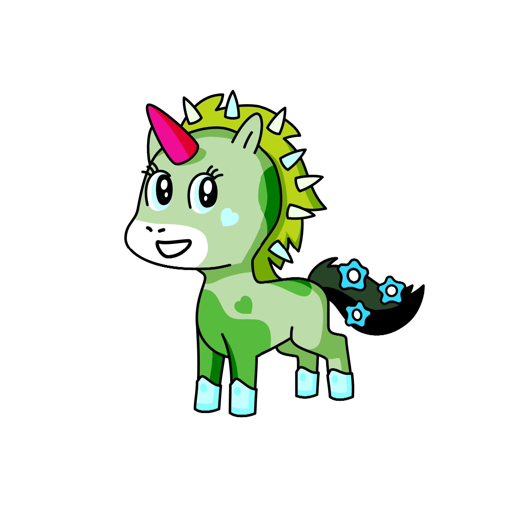 Grenny Lila, the unicorn