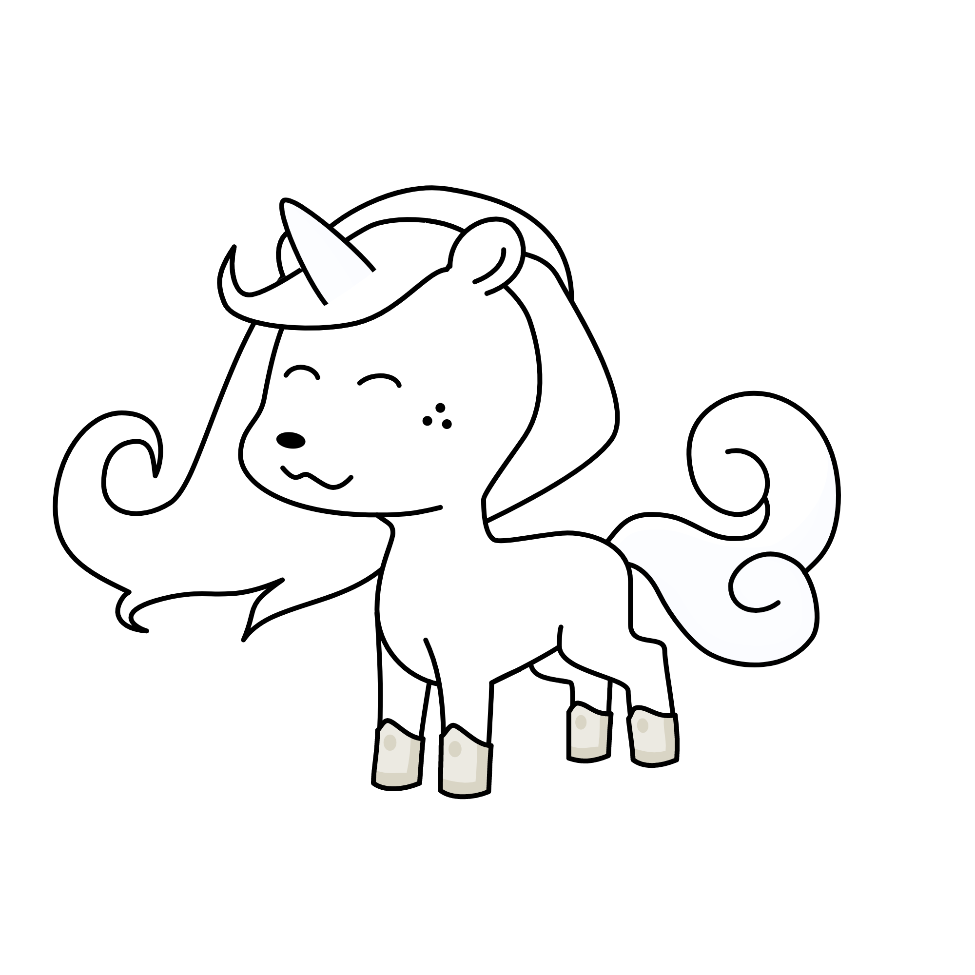 ❄Snow Flake❄, the unicorn