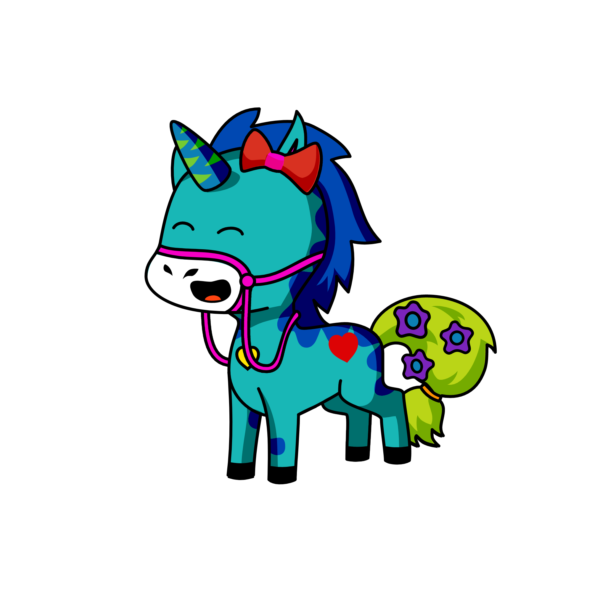 f, the unicorn