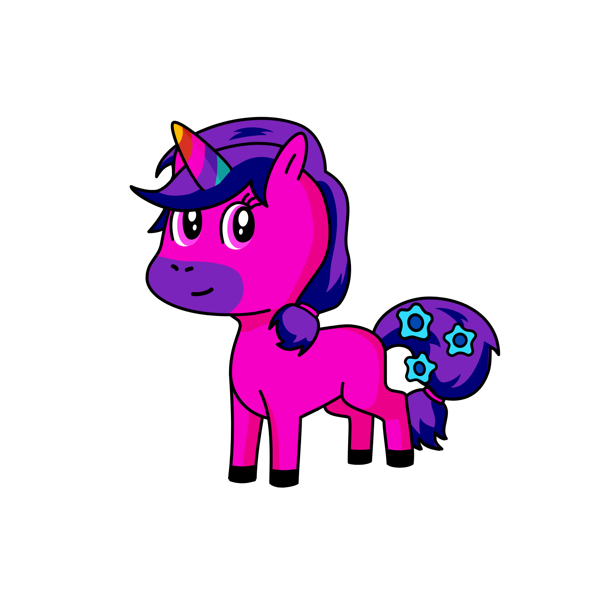Rose, the unicorn