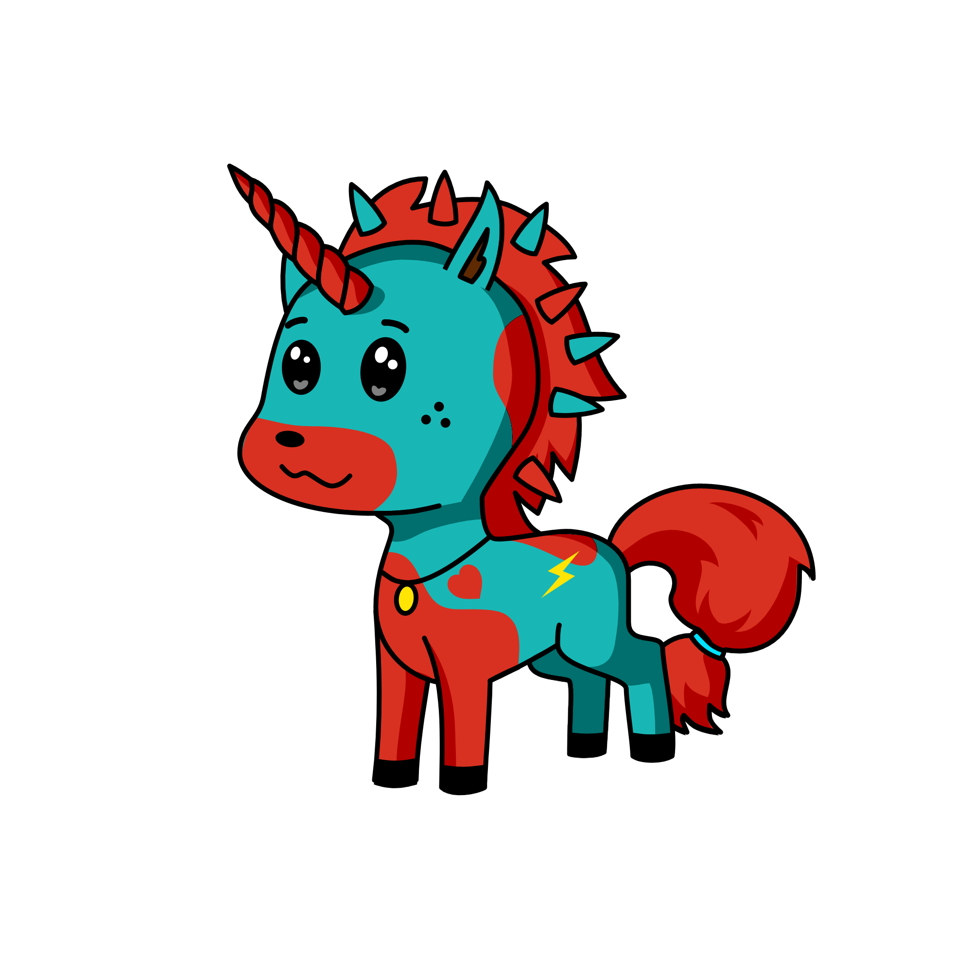 dart, the unicorn
