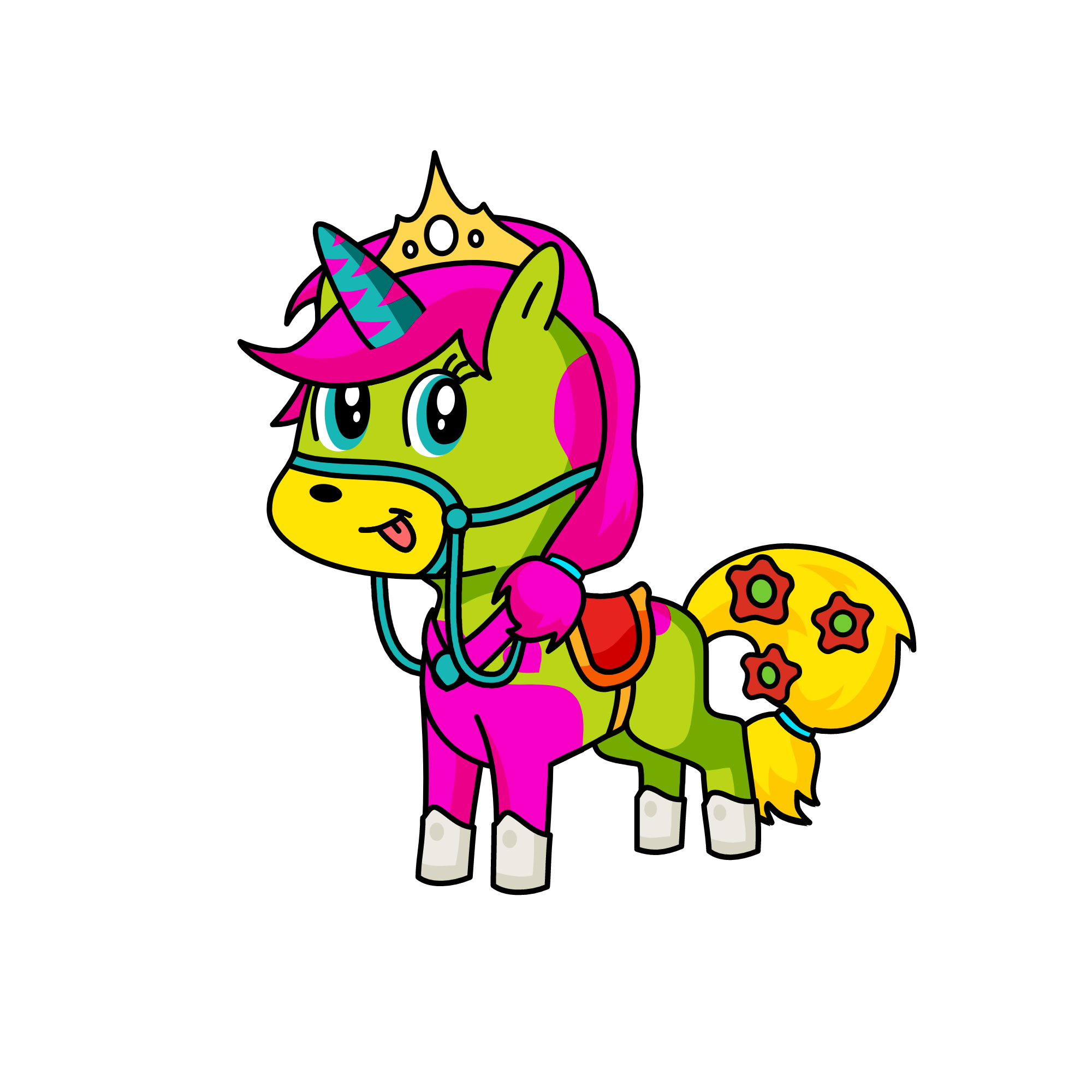 August, the unicorn