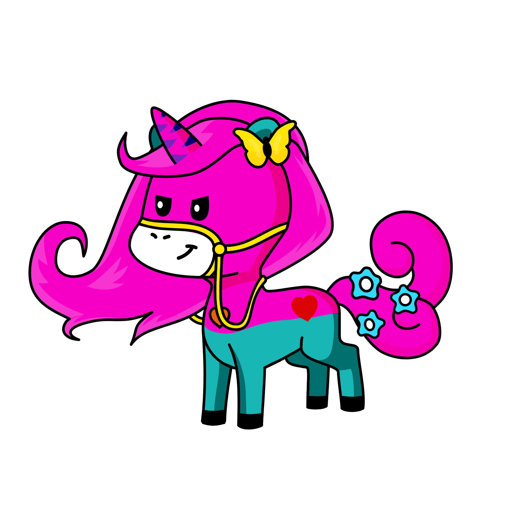 mooooooo, the unicorn