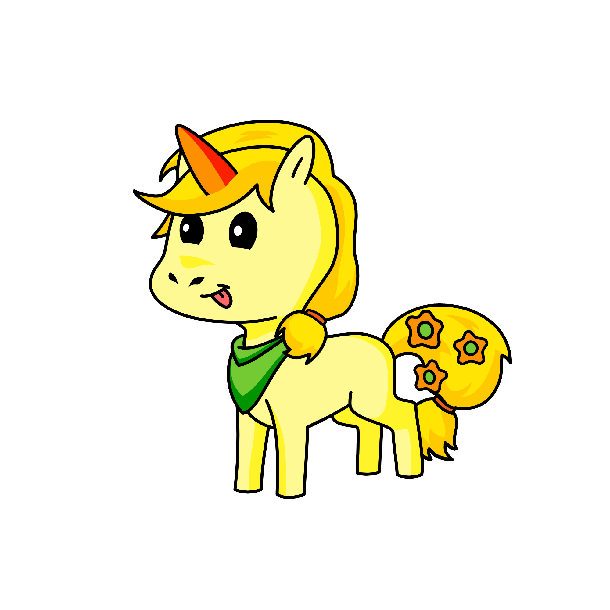 Applejack, the unicorn