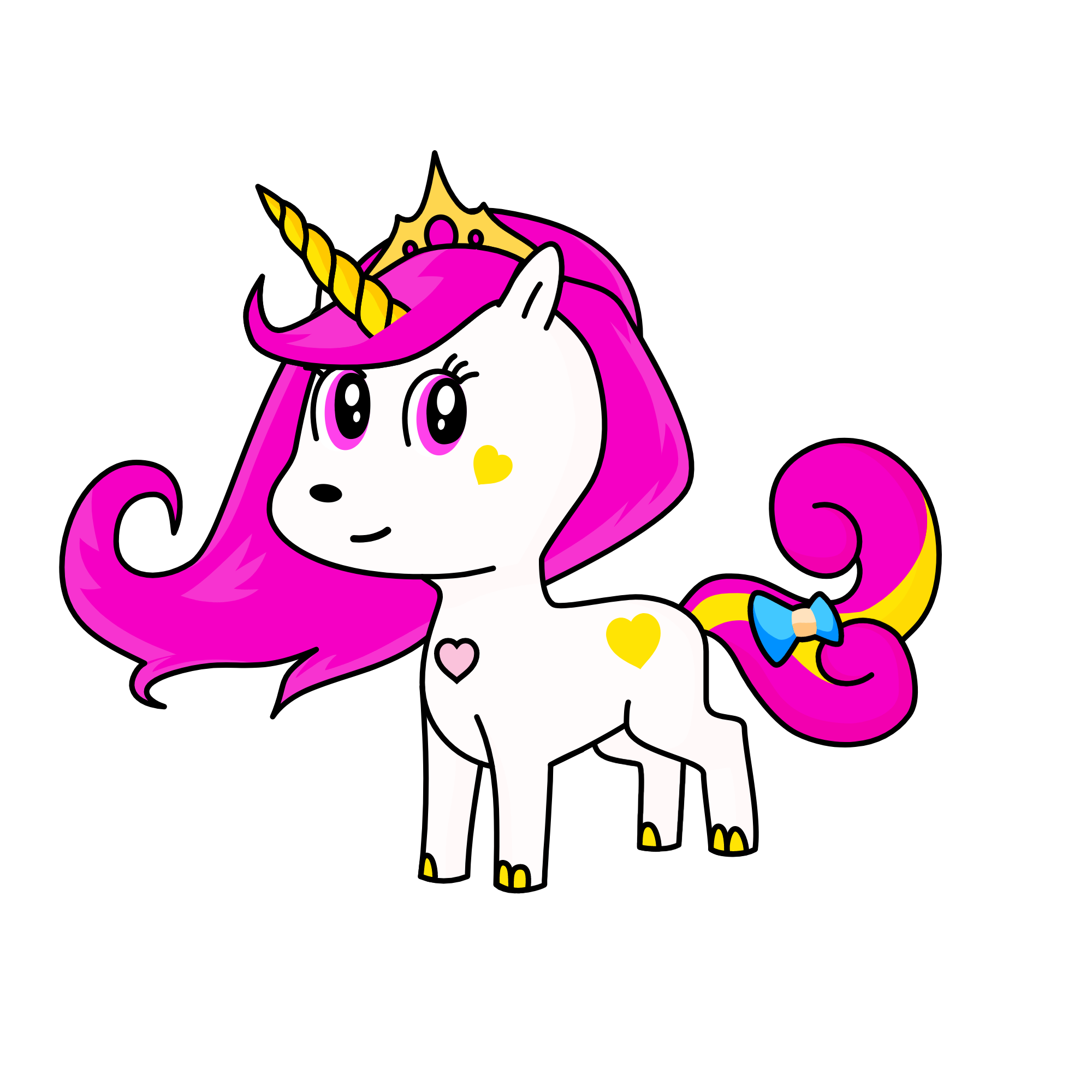 Princess Prancy, the unicorn