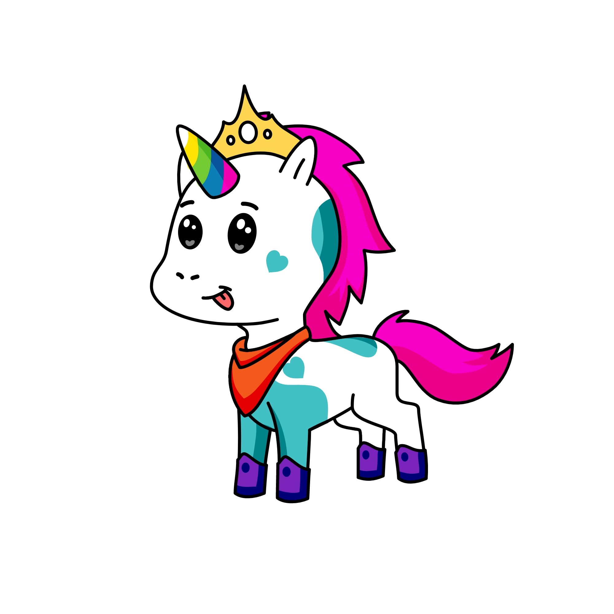 Sprinkles, the unicorn