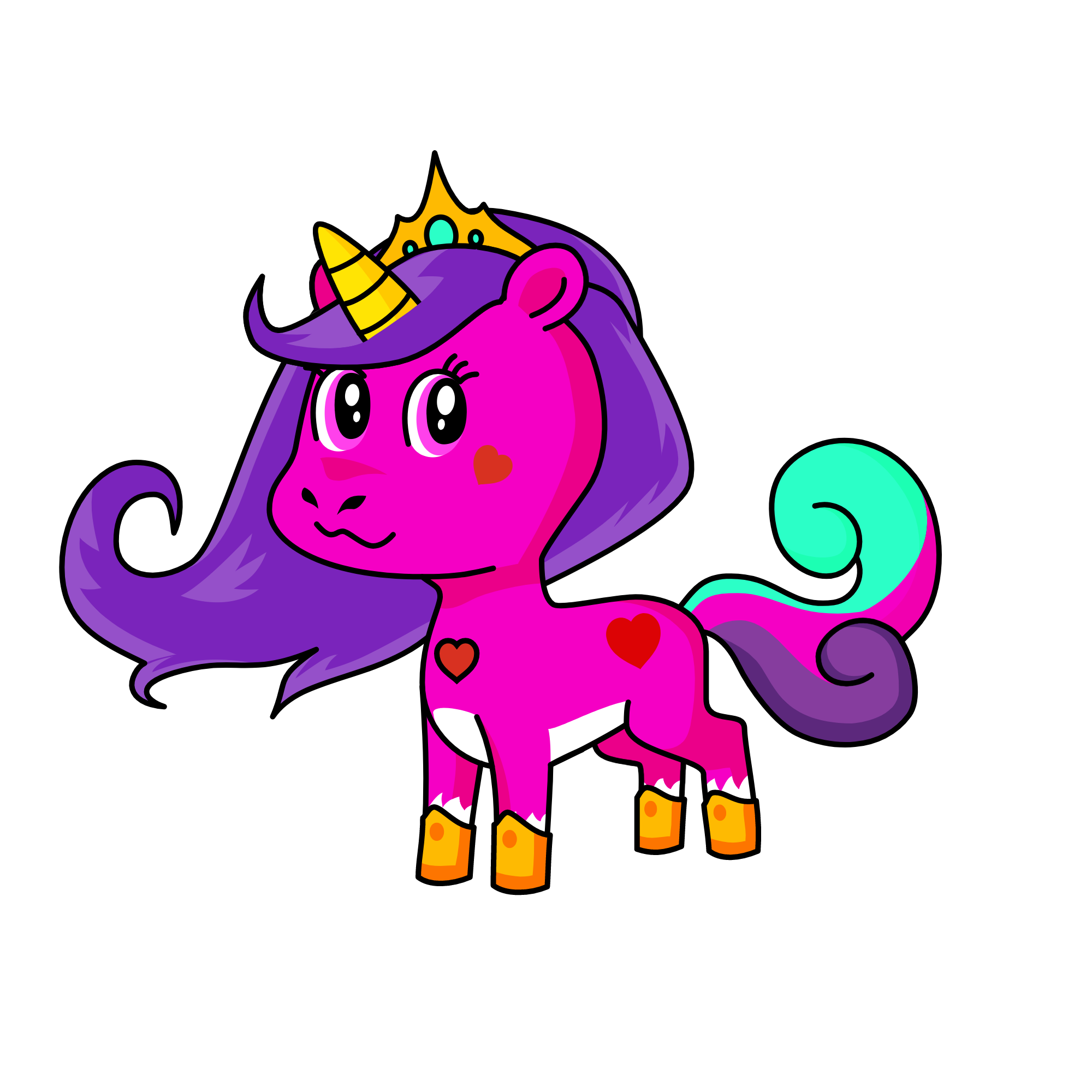 nina, the unicorn